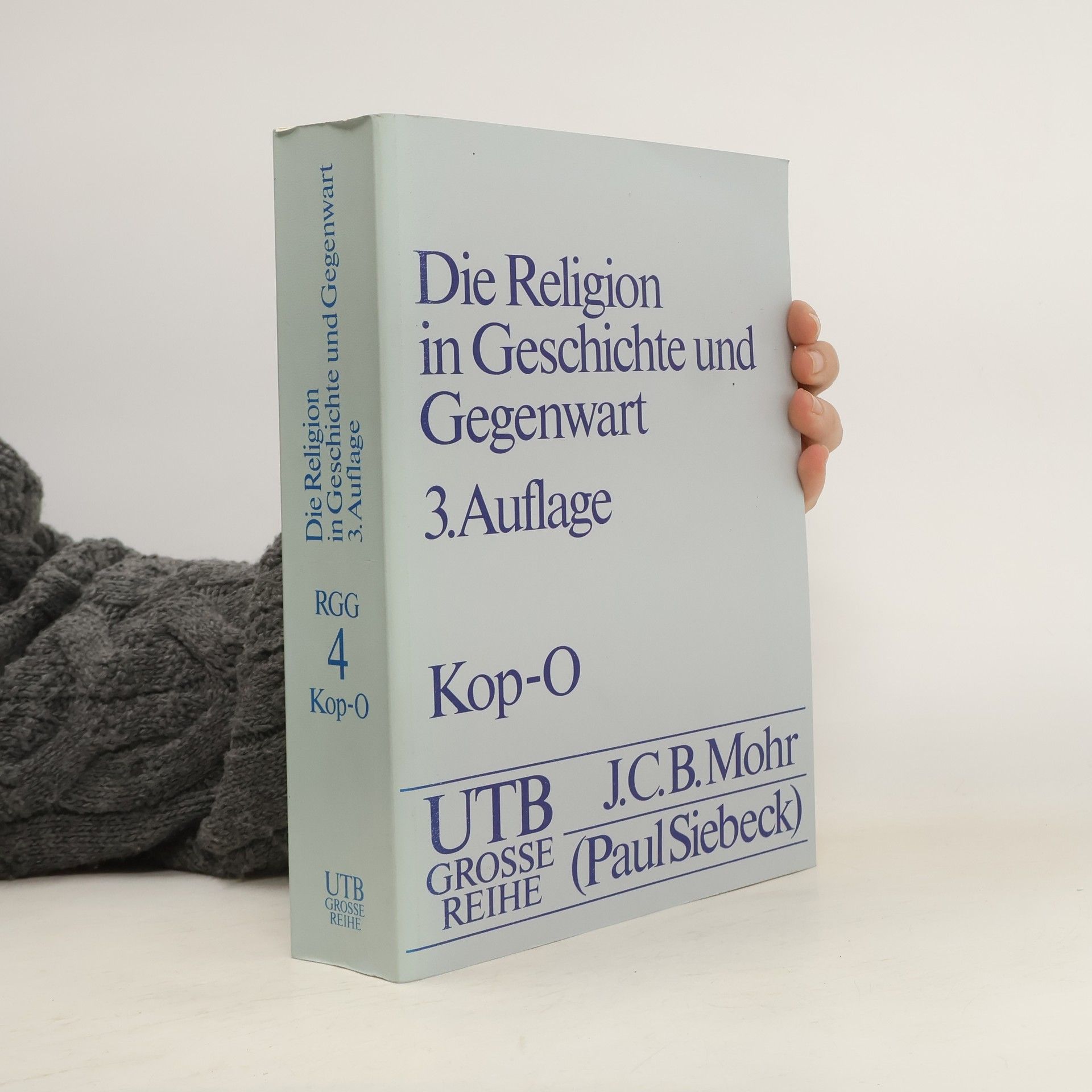 Hans von Campenhausen Die Religion in Geschichte und Gegenwart 4 Kop-O