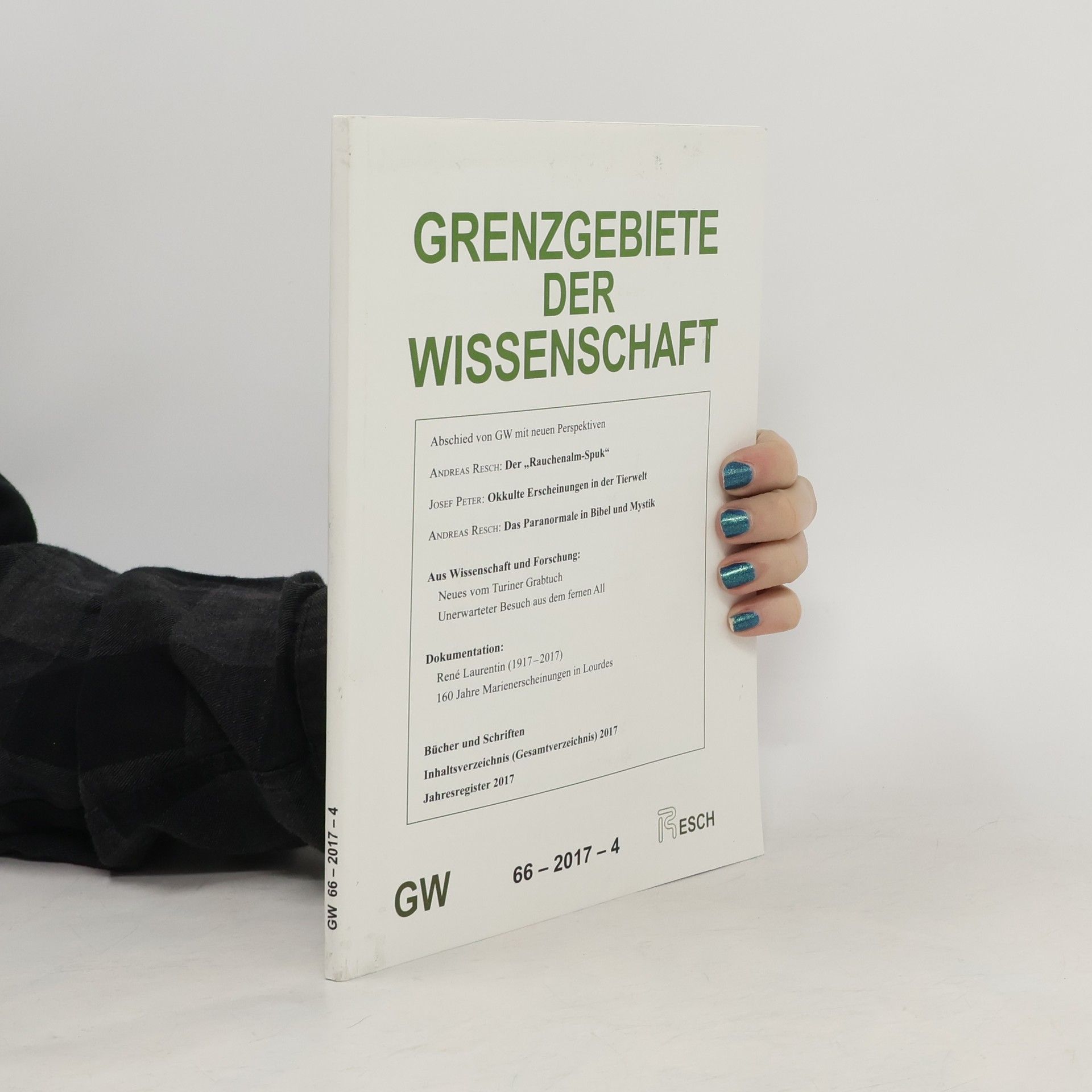 kolektiv Grenzgebiete der Wissenschaft 4/2017