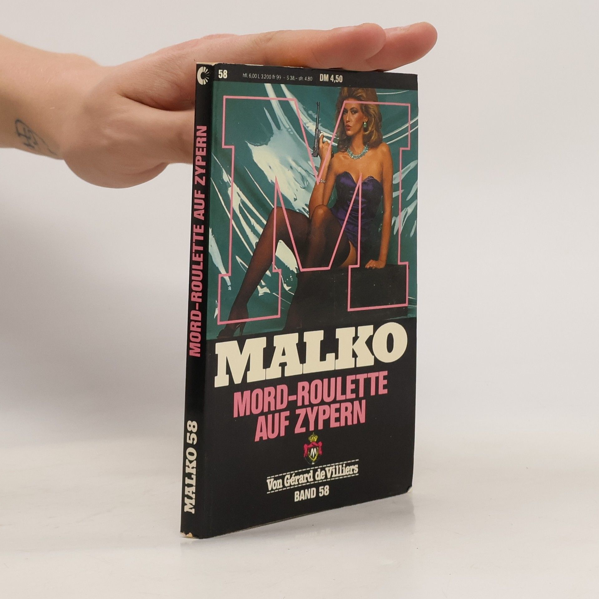 Von Gérard de Villiers Malko 58. Mord-Roulette auf Zypern