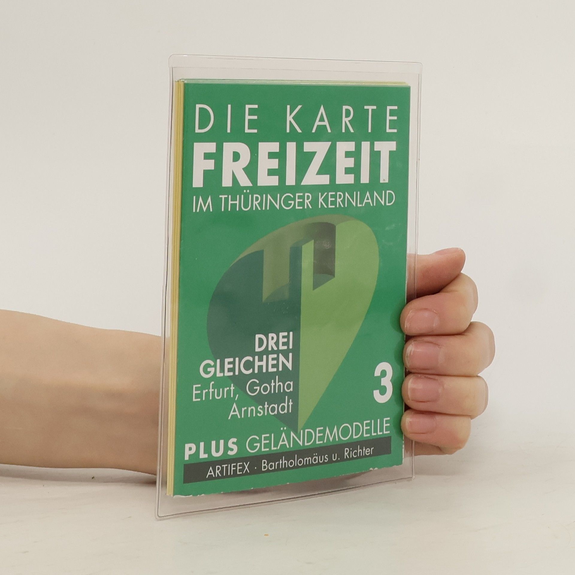 Autorenkollektiv Die Karte Freizeit in Thüringer Kernland 3