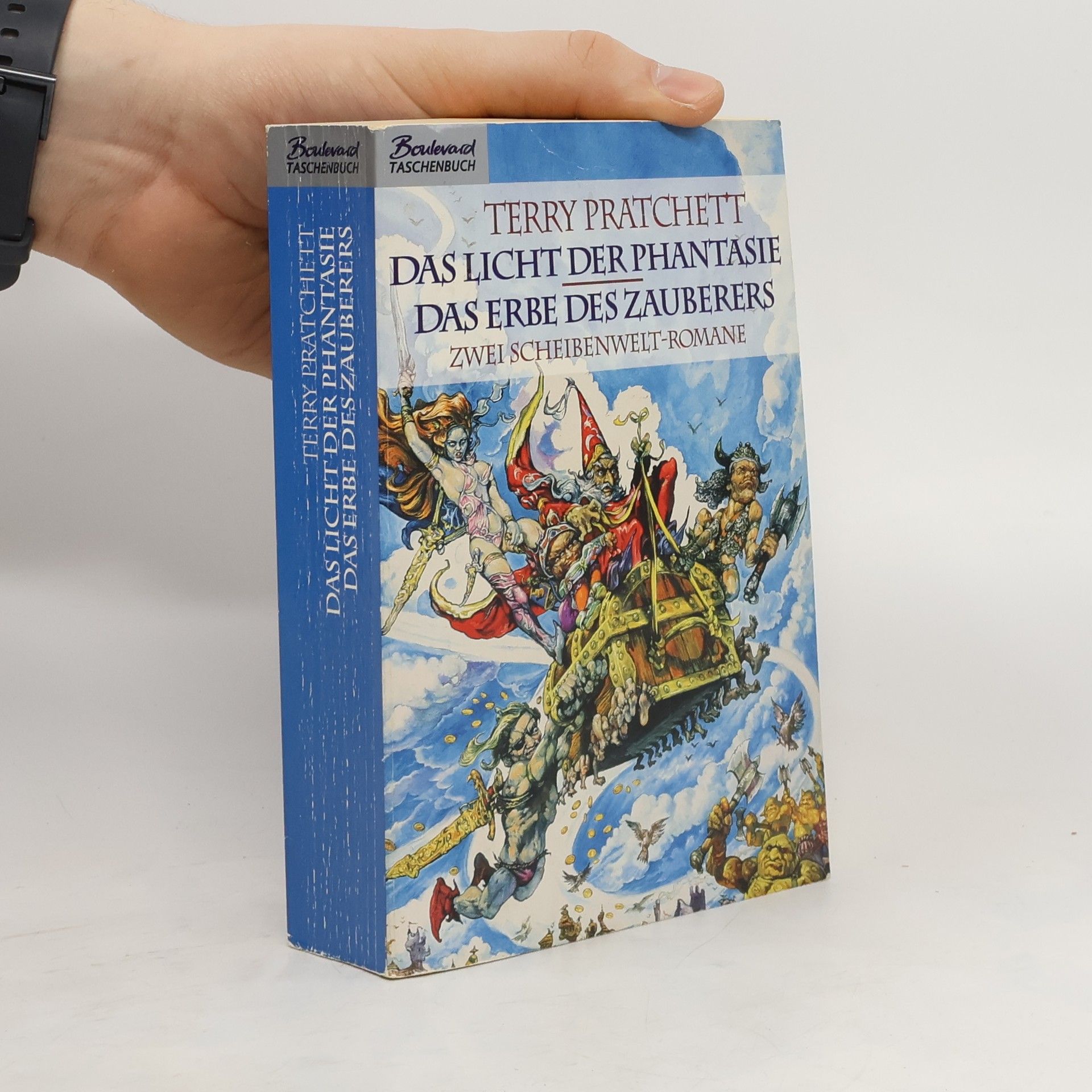 Terry Pratchett Das Licht der Phantasie + Das Erbe des Zauberers. (Zwei Romane in einem Band)