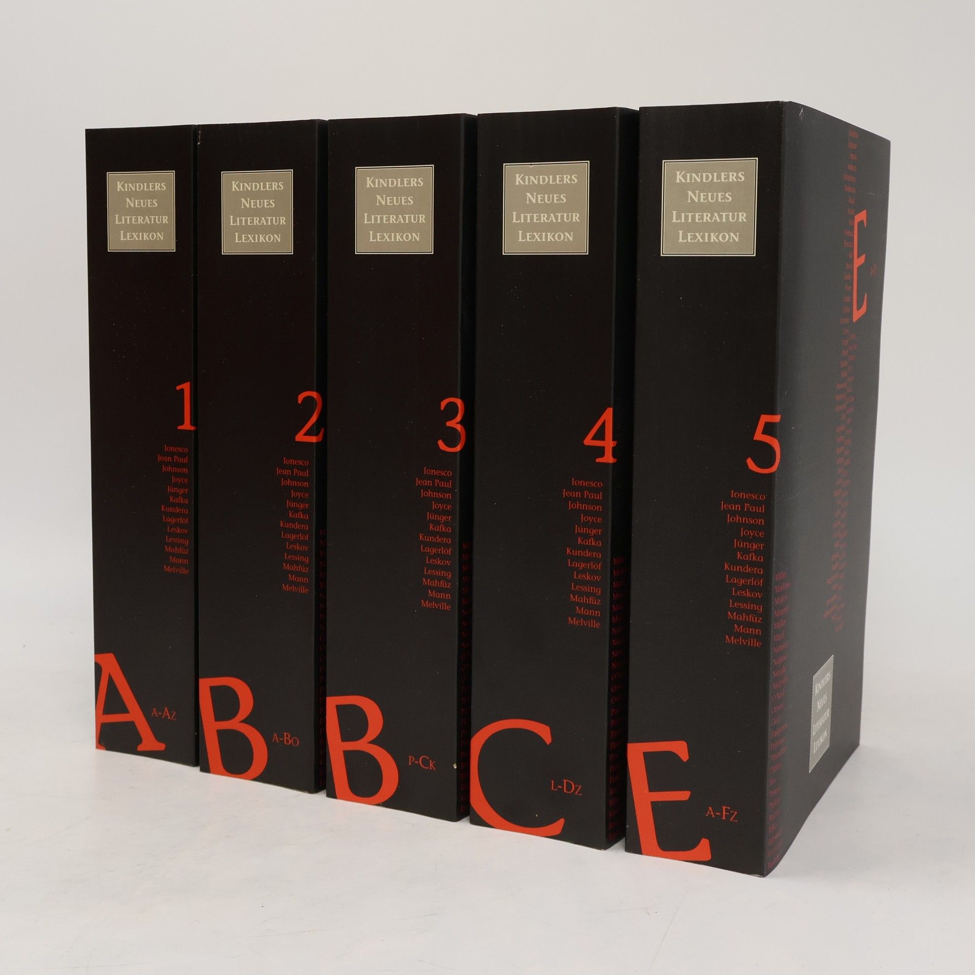 kolektiv Kindlers neues Literatur Lexikon 1-5