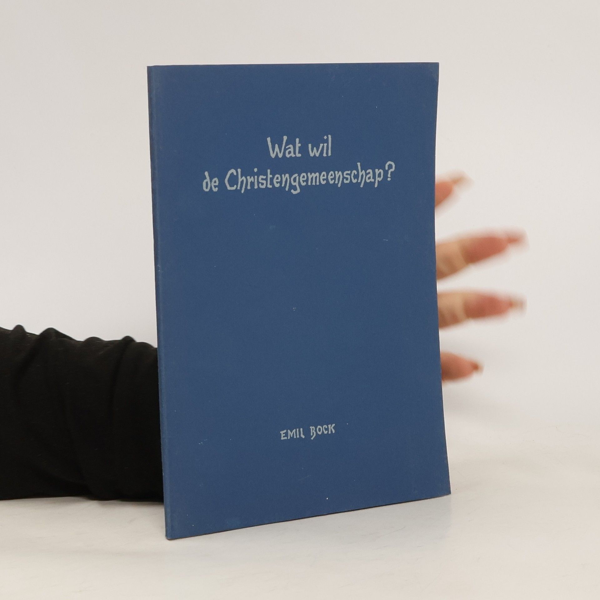 Lic. E. Bock Wat wil de Christengemeenschap?
