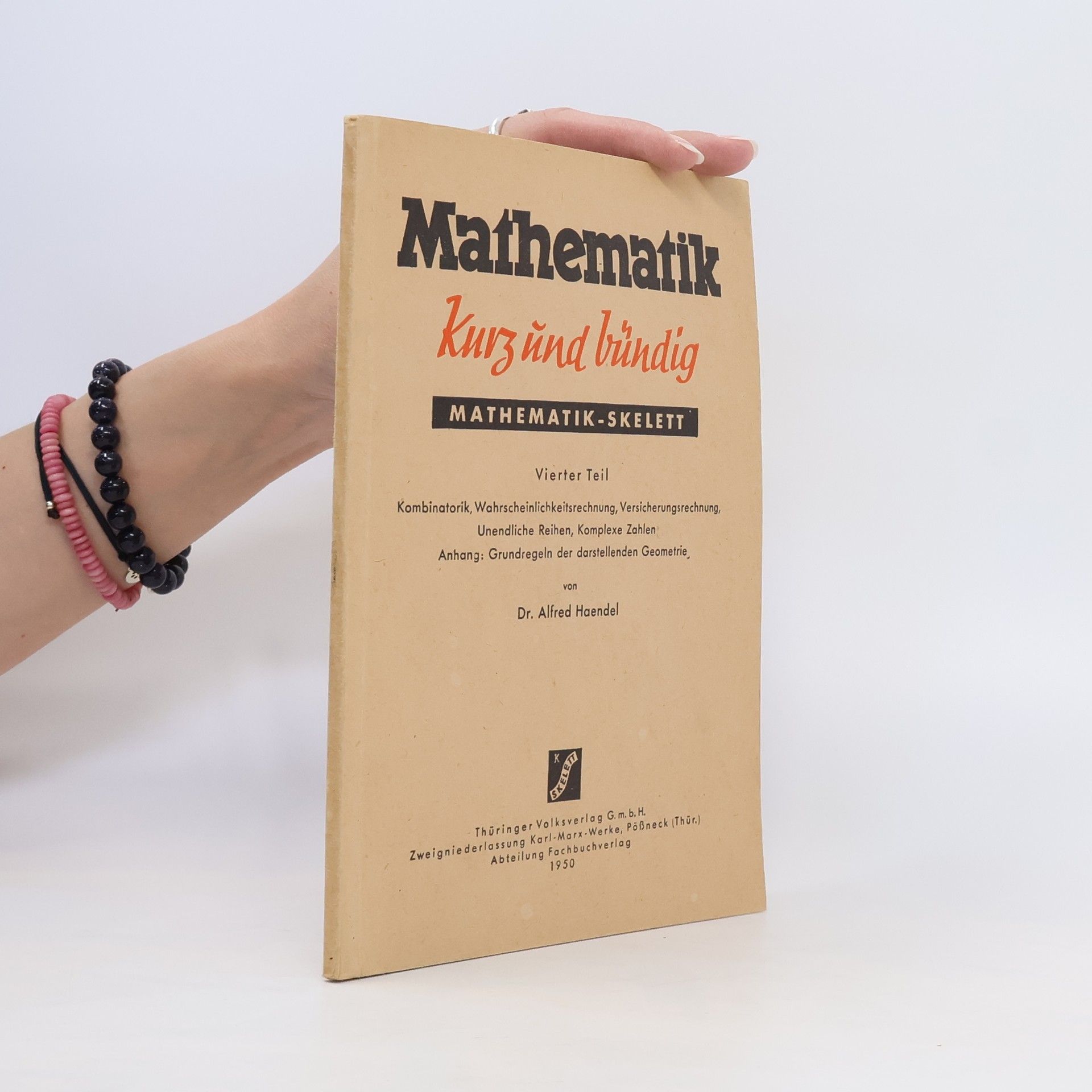 Alfred Haendel Mathematik