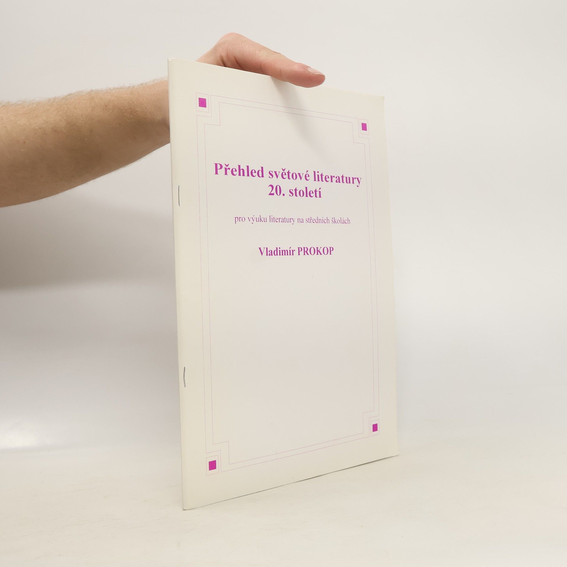 Vladimír Prokop Přehled světové literatury 20. století