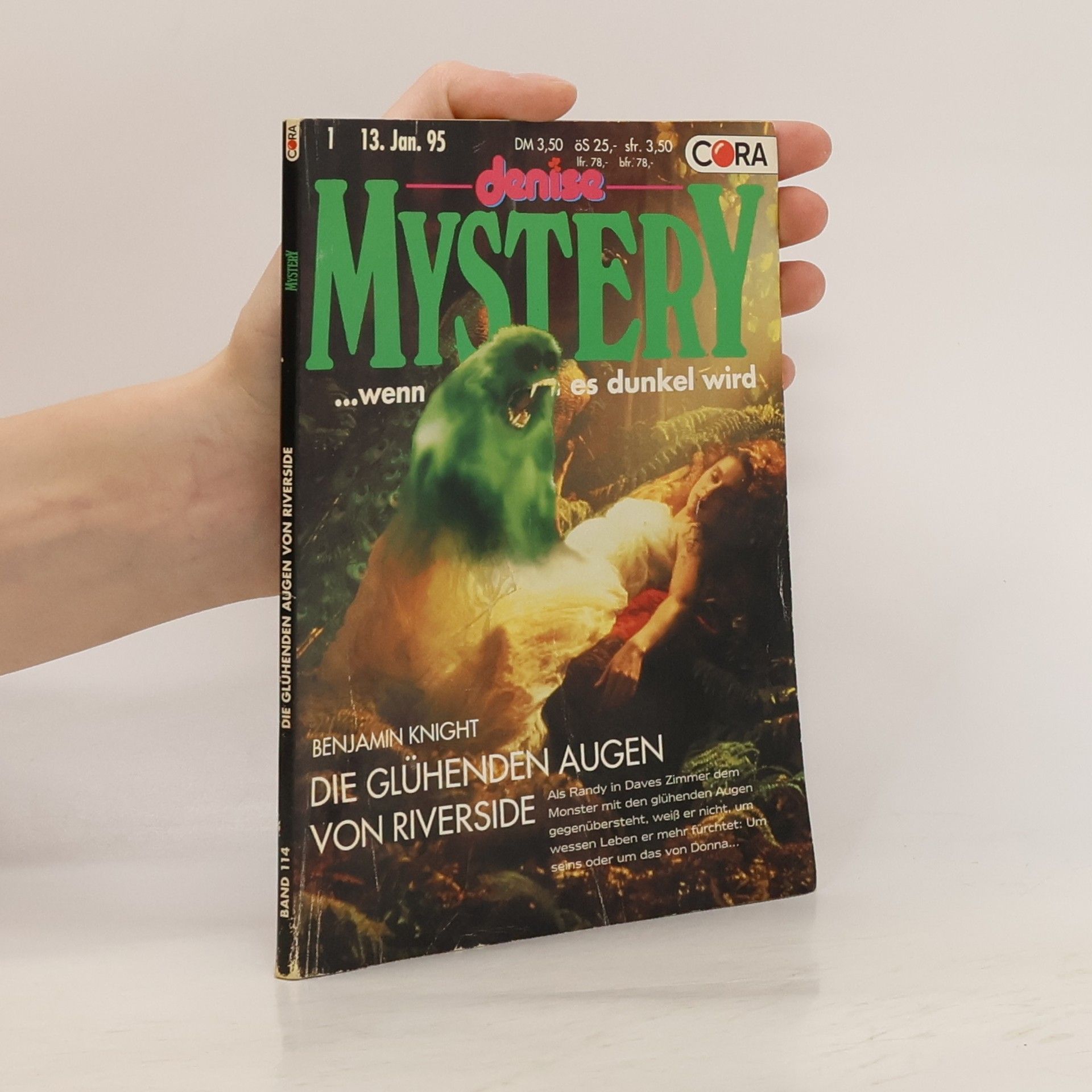 Benjamin Knight Mystery 114, Die glühenden Augen von Riverside