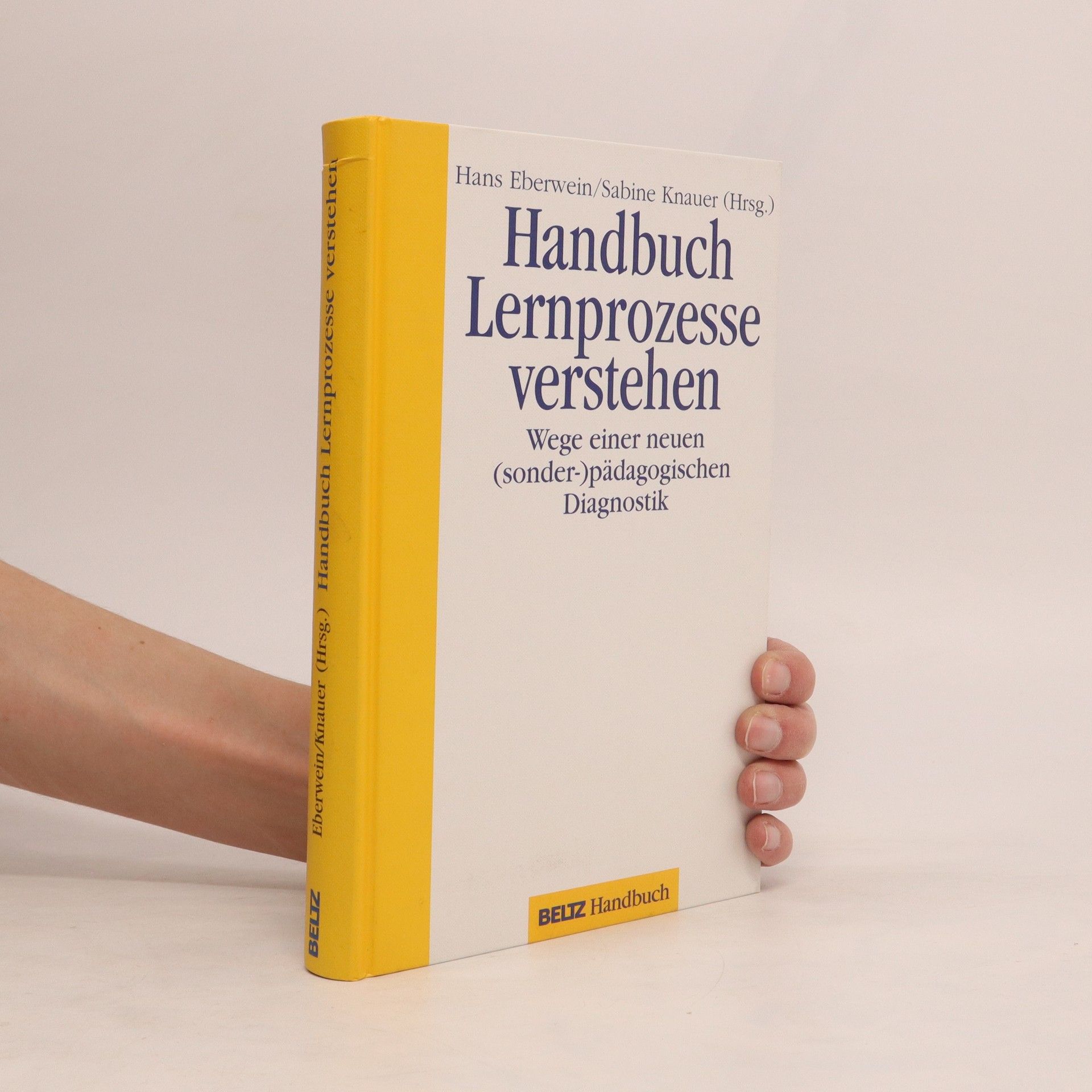 Hans Eberwein Handbuch Lernprozesse verstehen