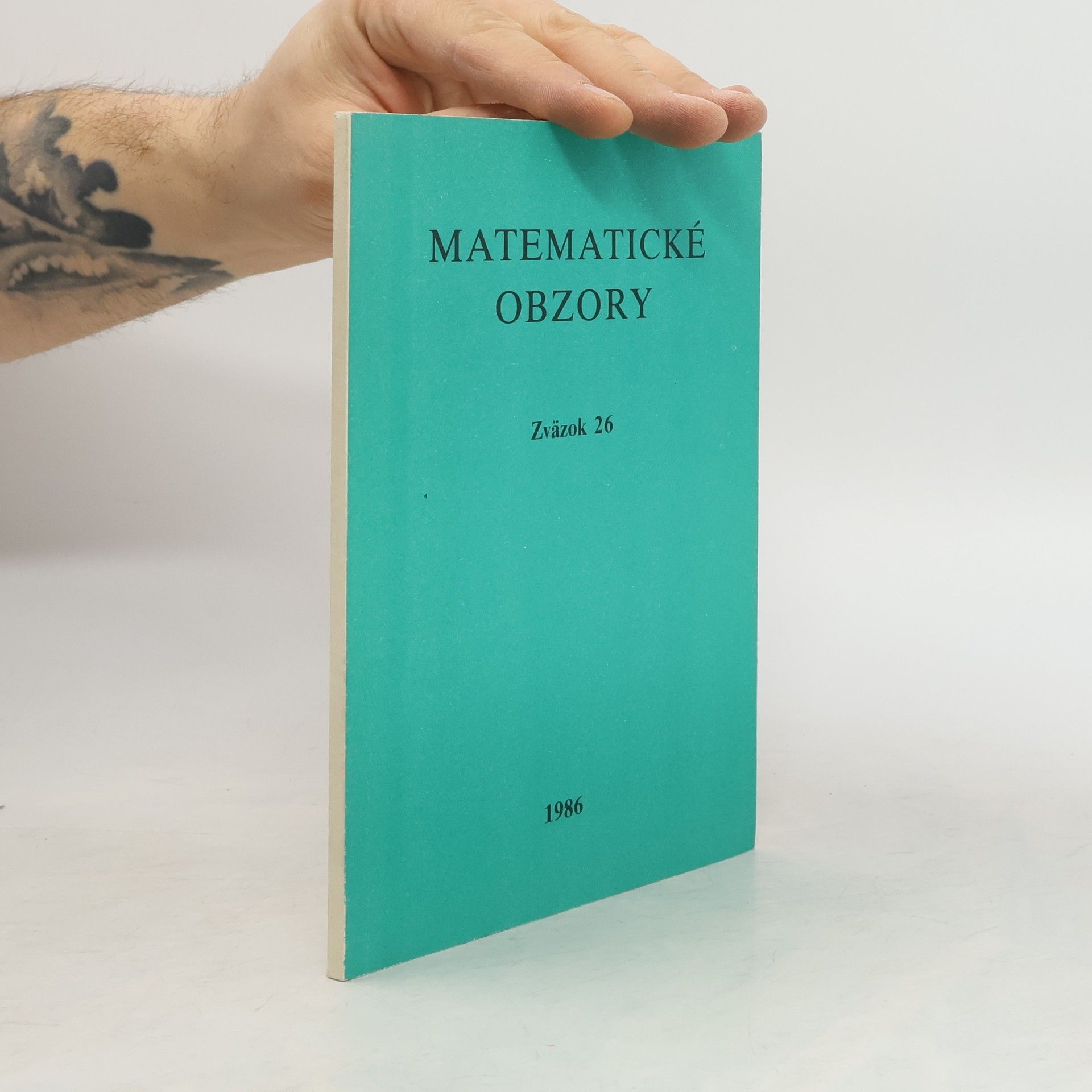 Autorenkollektiv Matematické obzory. Zväzok 26