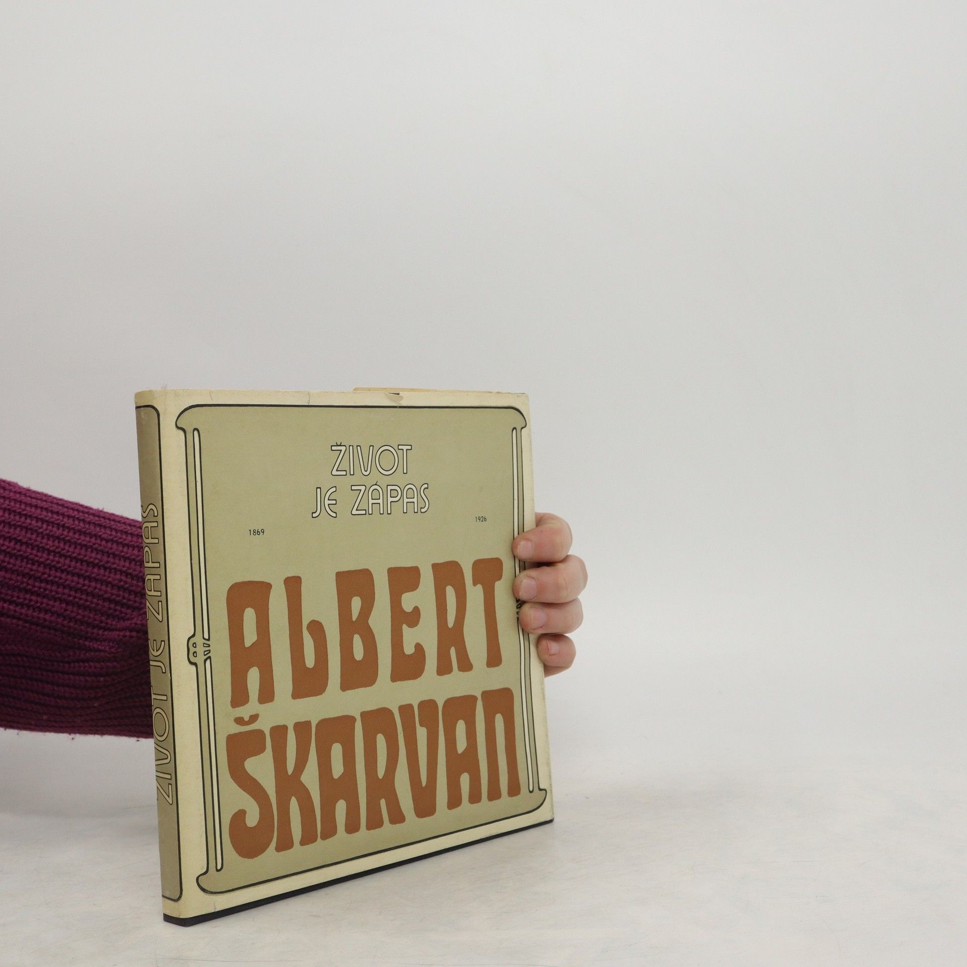Albert Škarvan Život je zápas