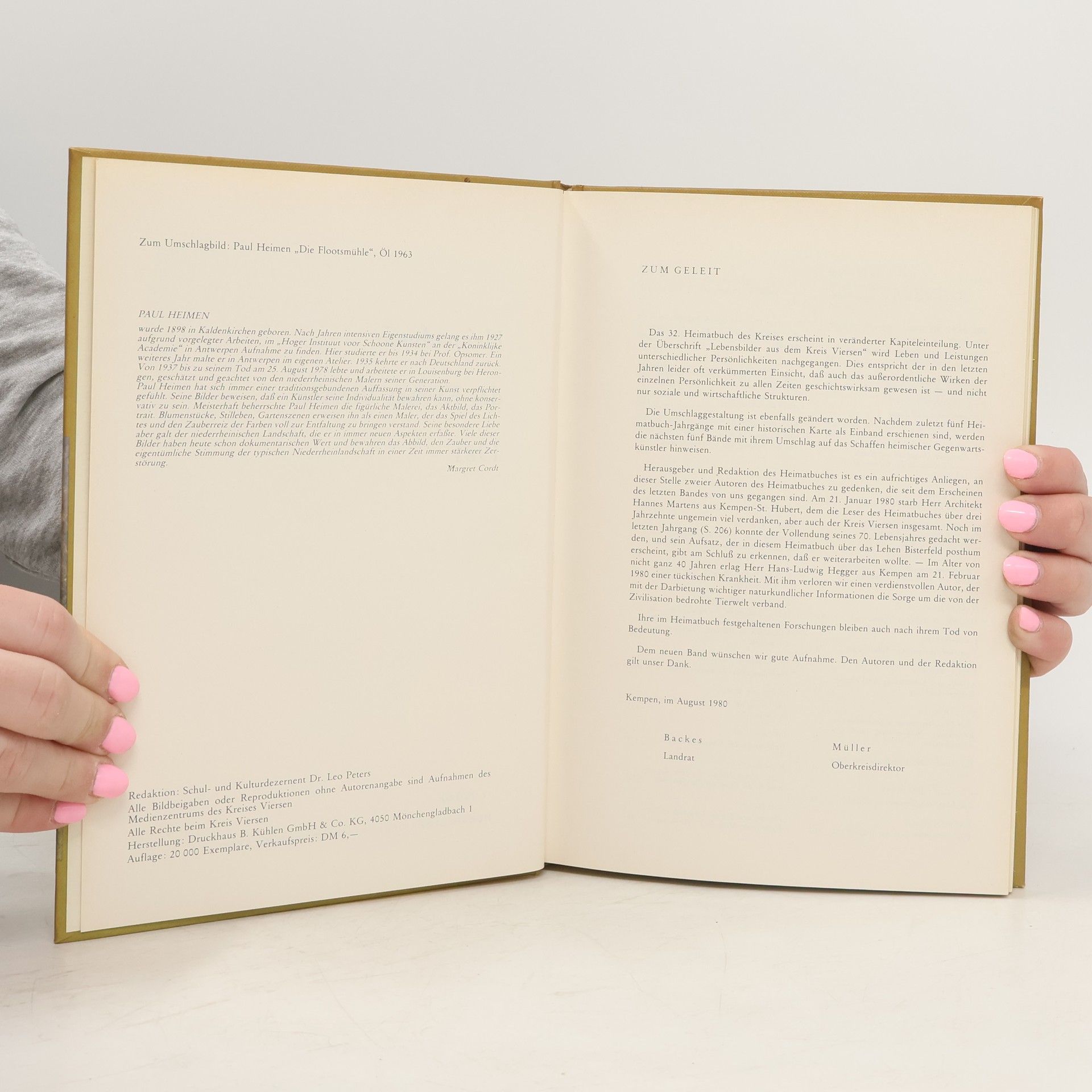Kolektiv autorů Heimatbuch des Kreises Viersen 1981
