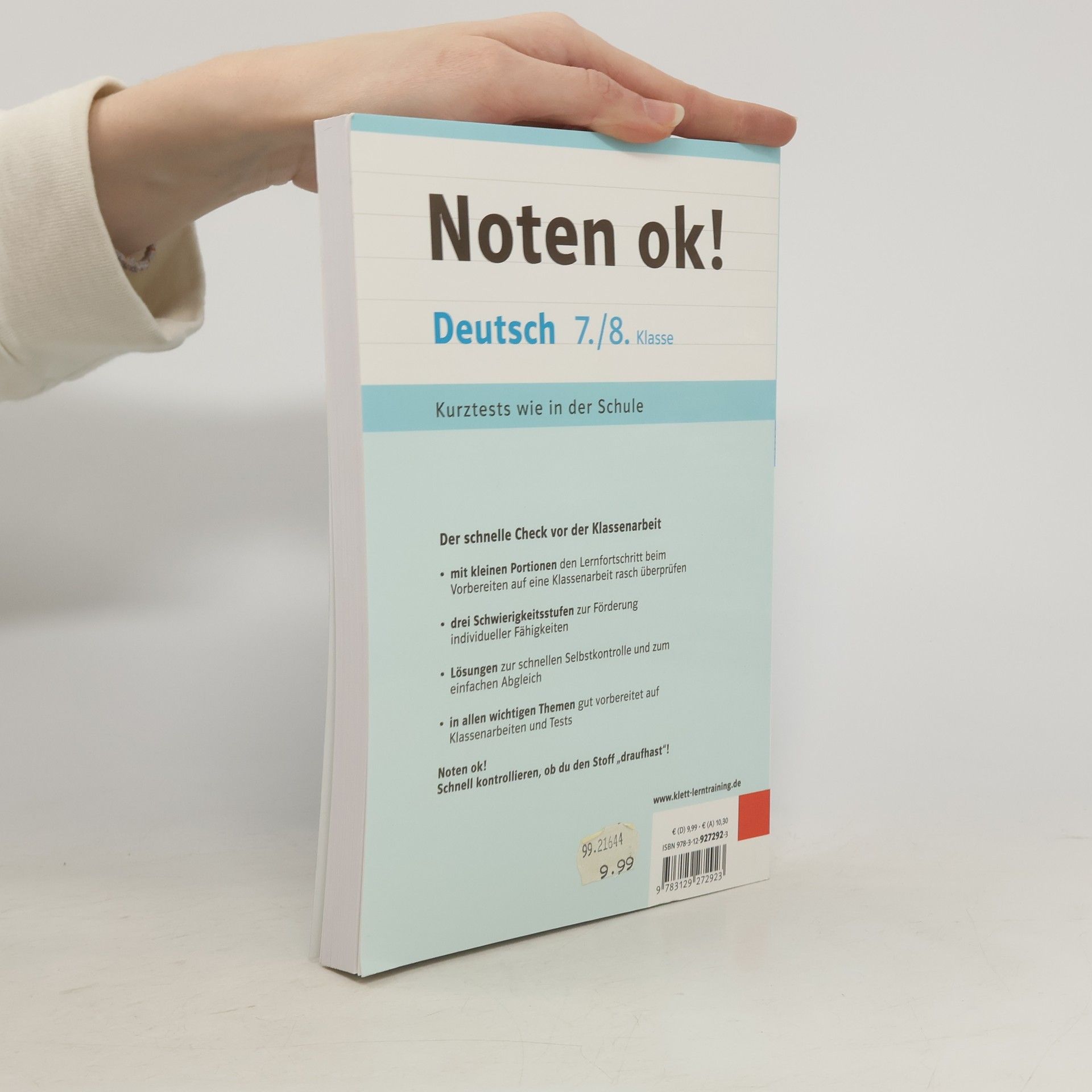 Autorenkollektiv Noten ok! Deutsch 7./8. Klasse