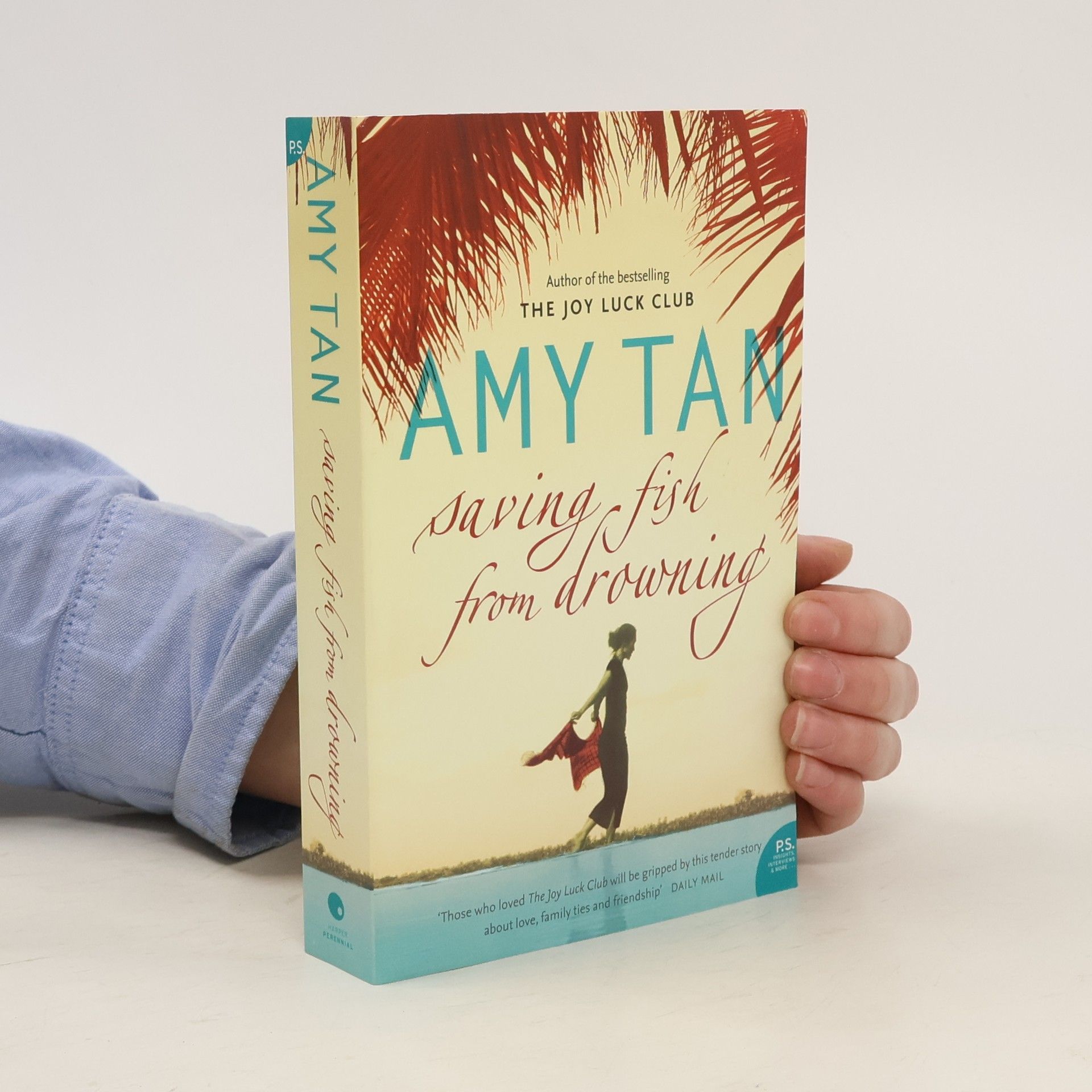 Amy Tan Saving fish from drowning