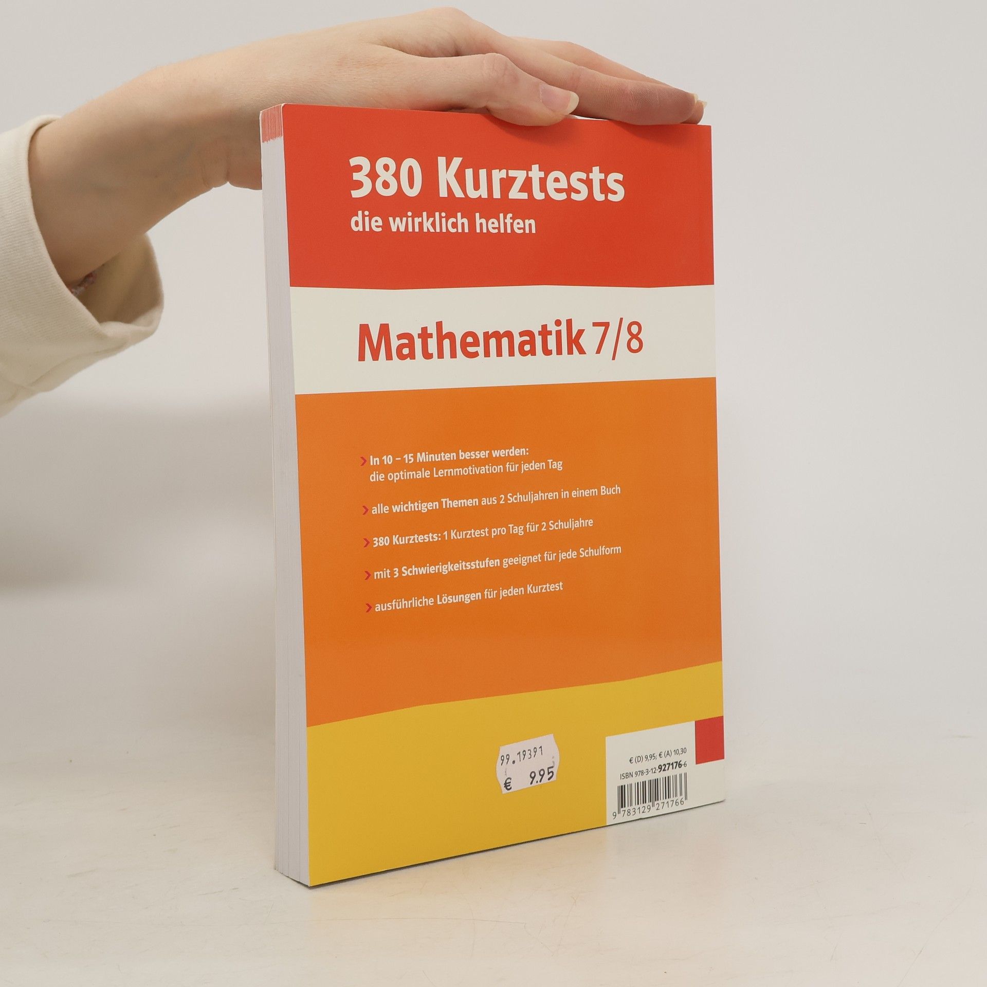 Kolektiv autorů 380 Kurztests, die wirklich helfen. Mathematik 7/8
