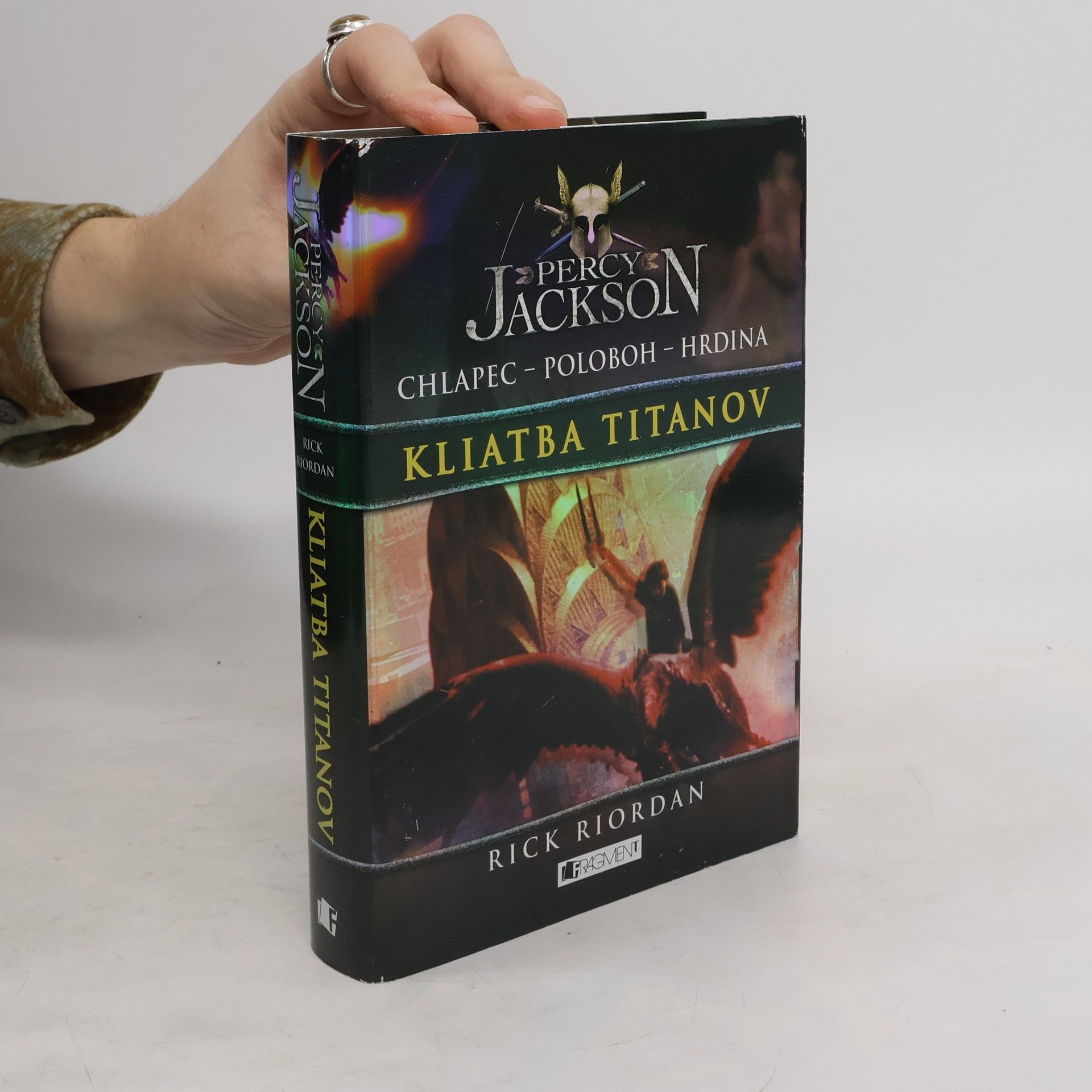 Rick Riordan Kliatba Titanov