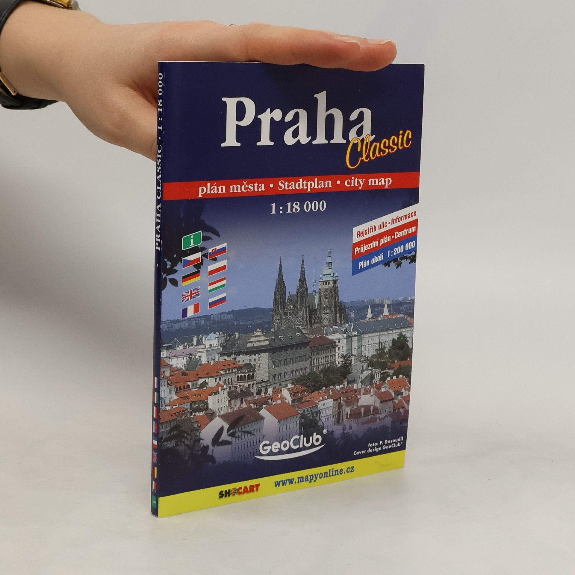 kolektiv Praha classic : plán města