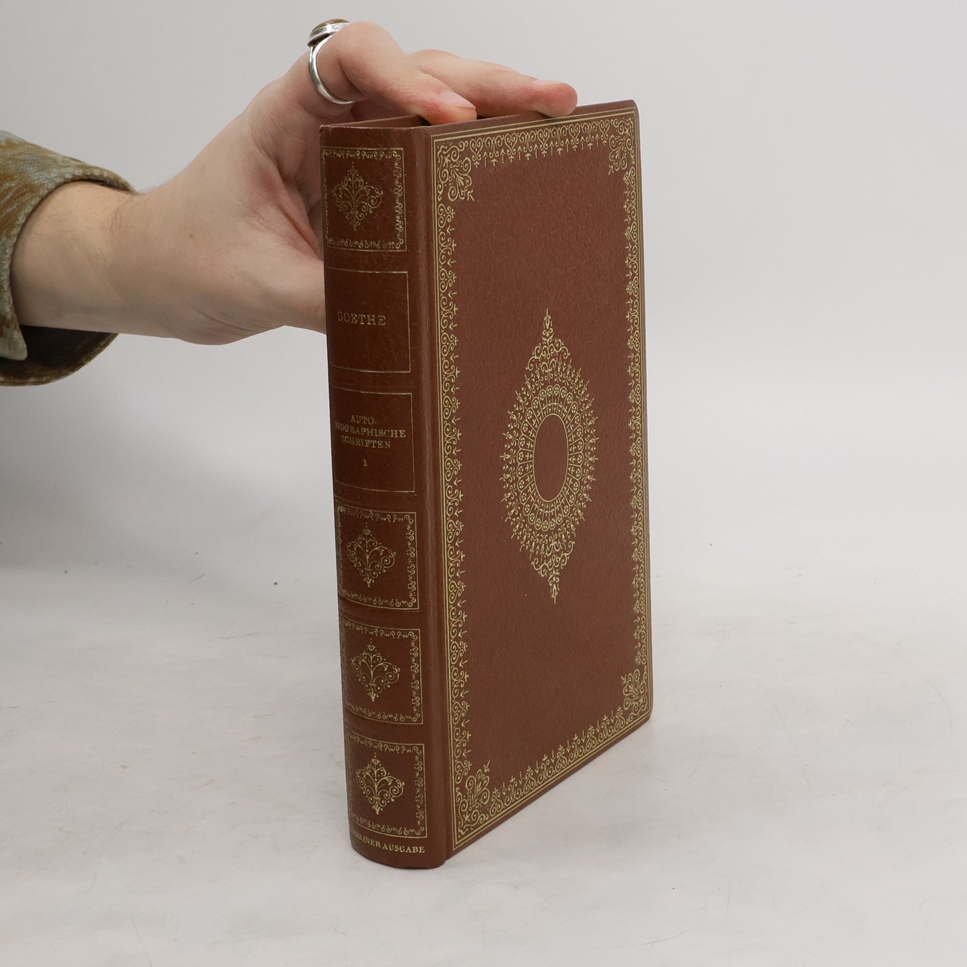 Johann Wolfgang von Goethe Autobiographische Schriften I