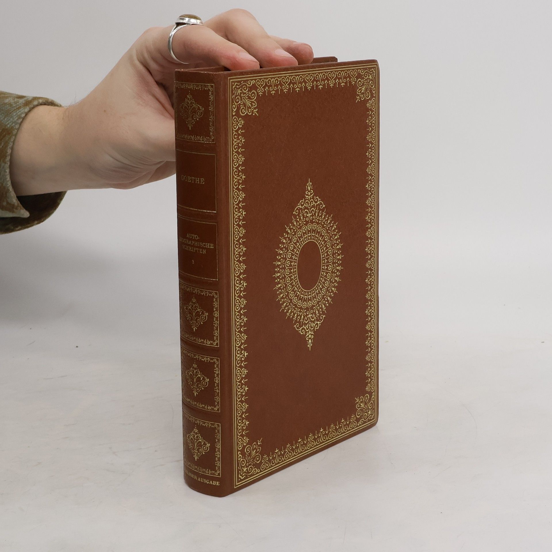 Johann Wolfgang von Goethe Autobiographische Schriften 3