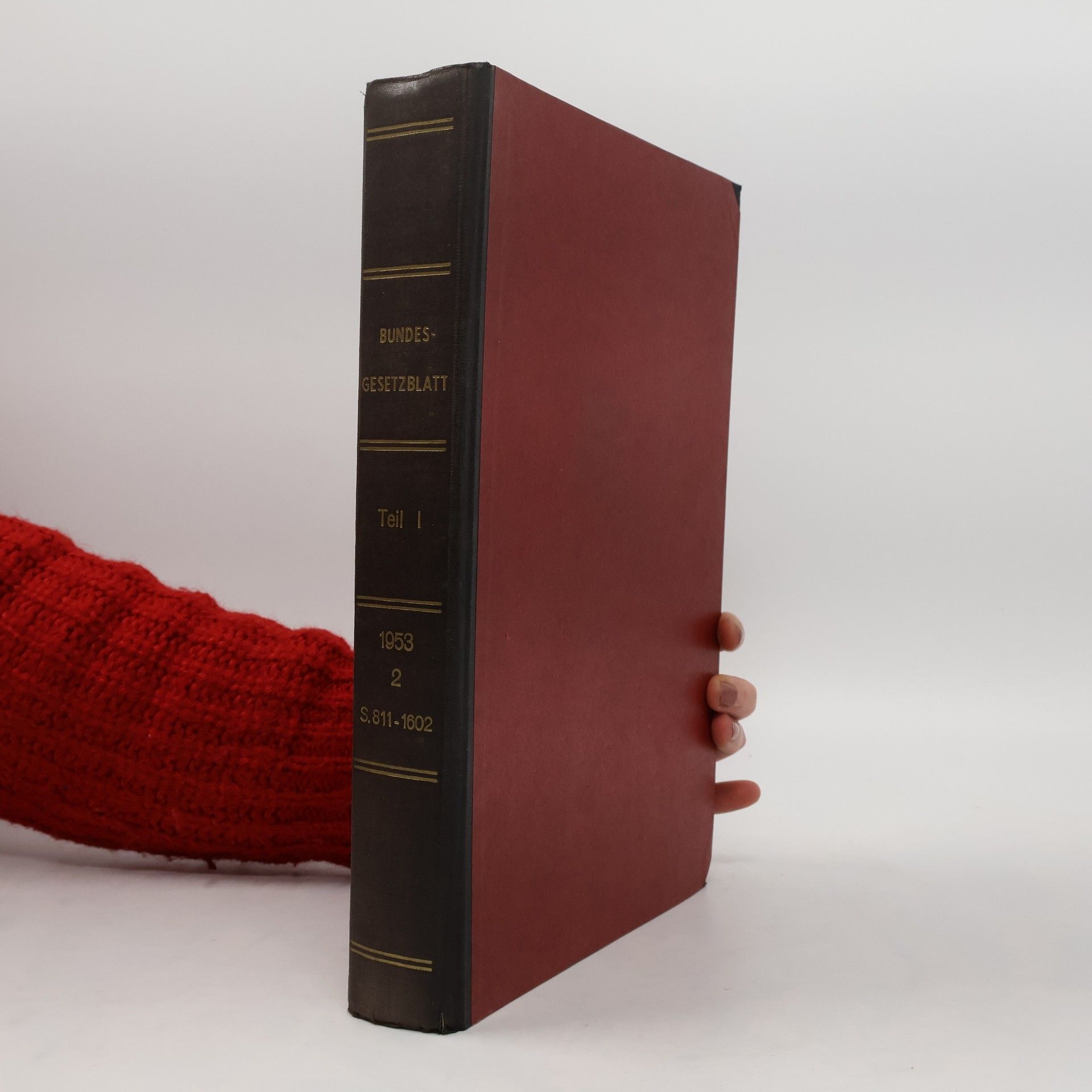 Various authors Bundesgesetzblatt, Teil I. Jahrgang 1953, Buch 2