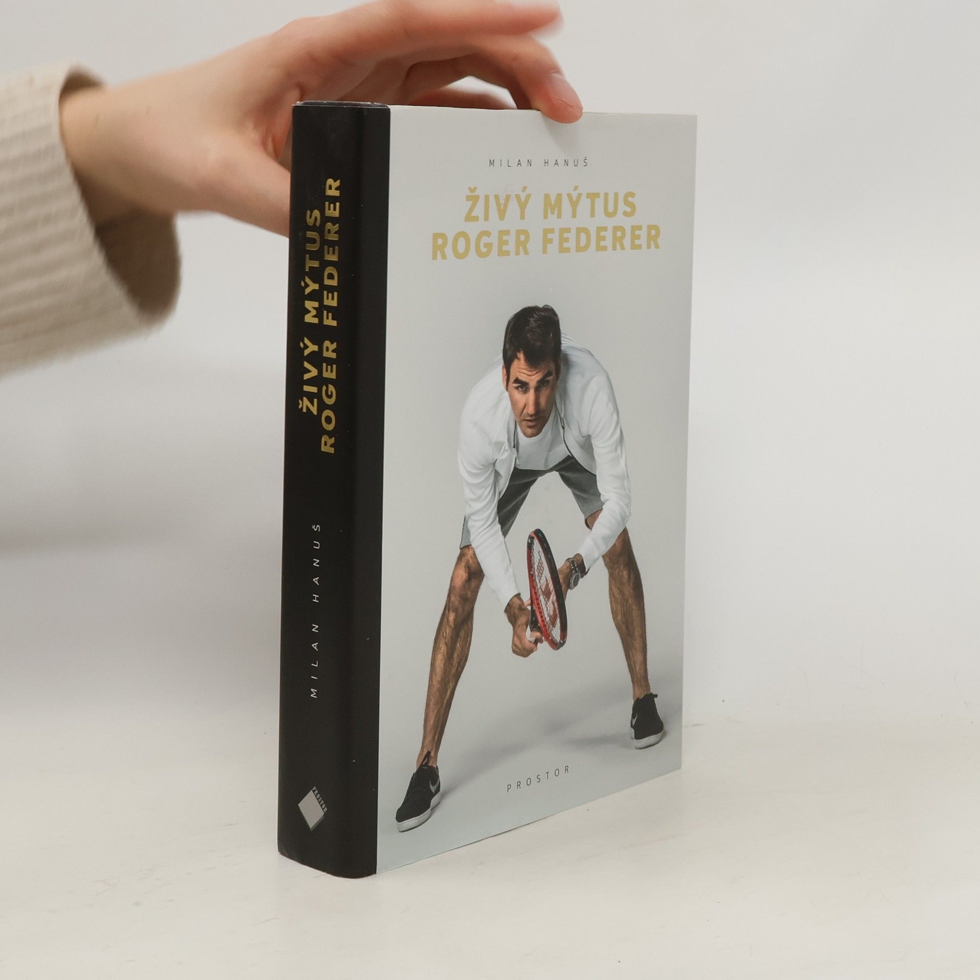 Milan Hanuš Živý mýtus Roger Federer