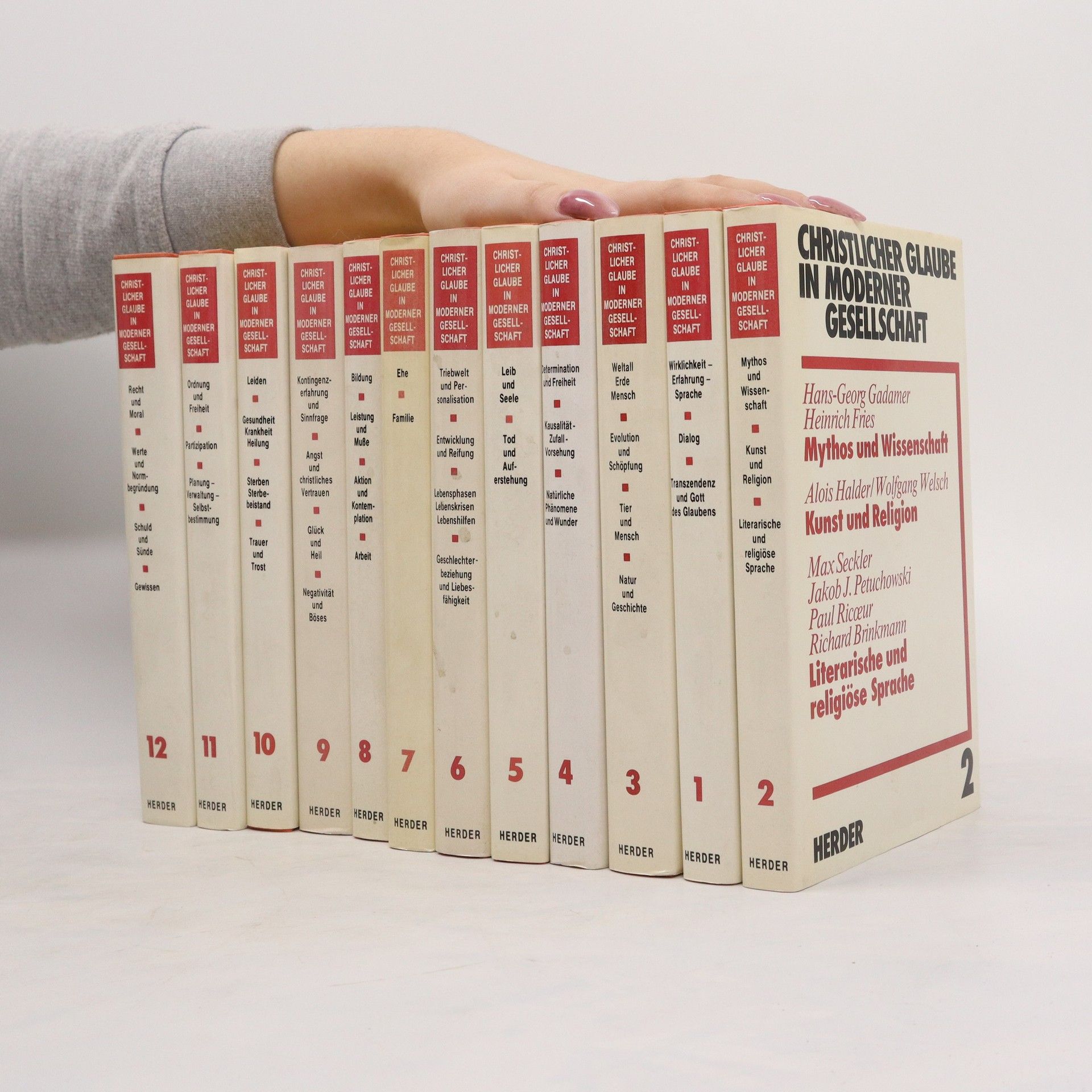 Collectif d'auteurs Christlicher Glaube in moderner Gesellschaft 1-37