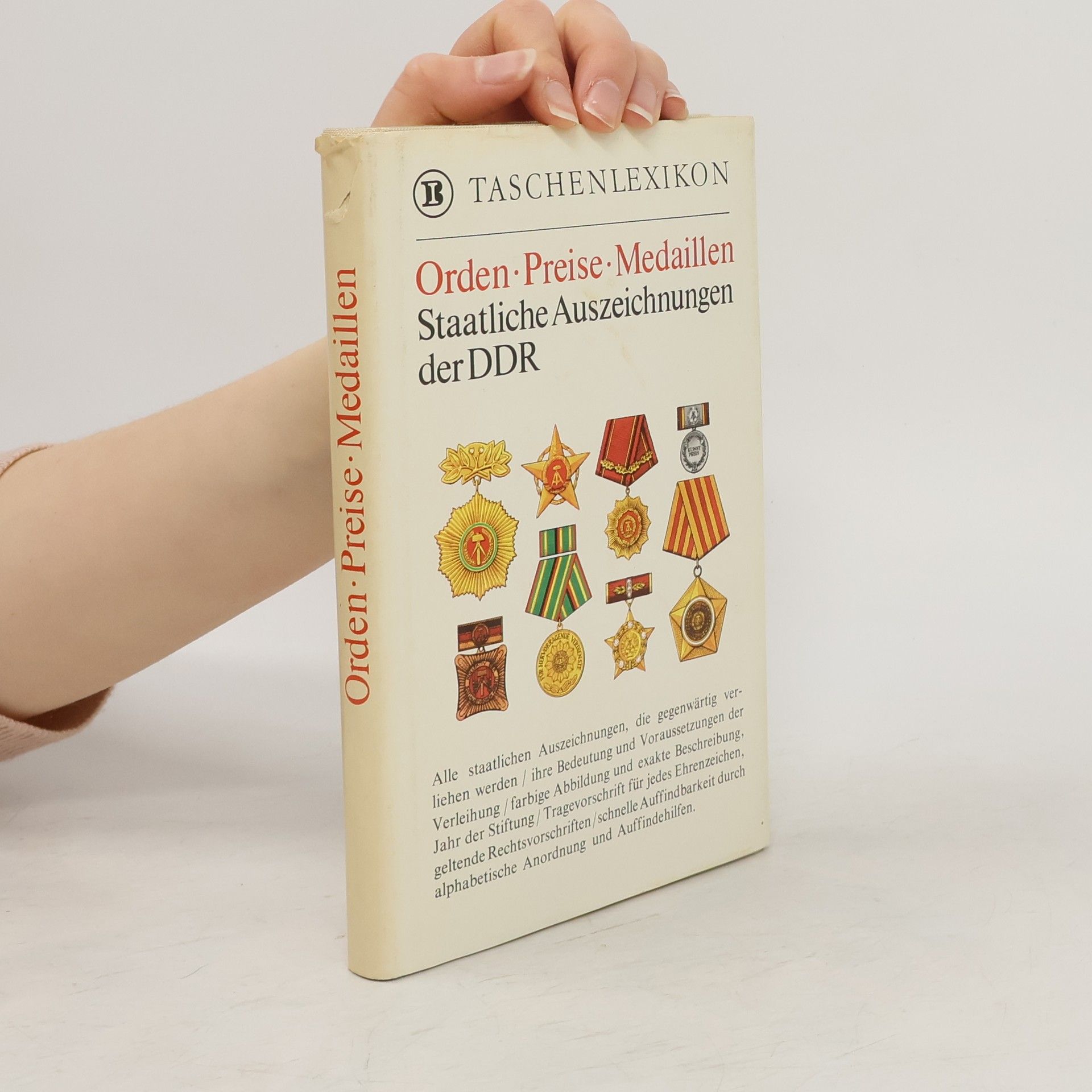 Günter Tautz Orden. Preise. Medaillen. Staatliche Auszeichnungen der DDR