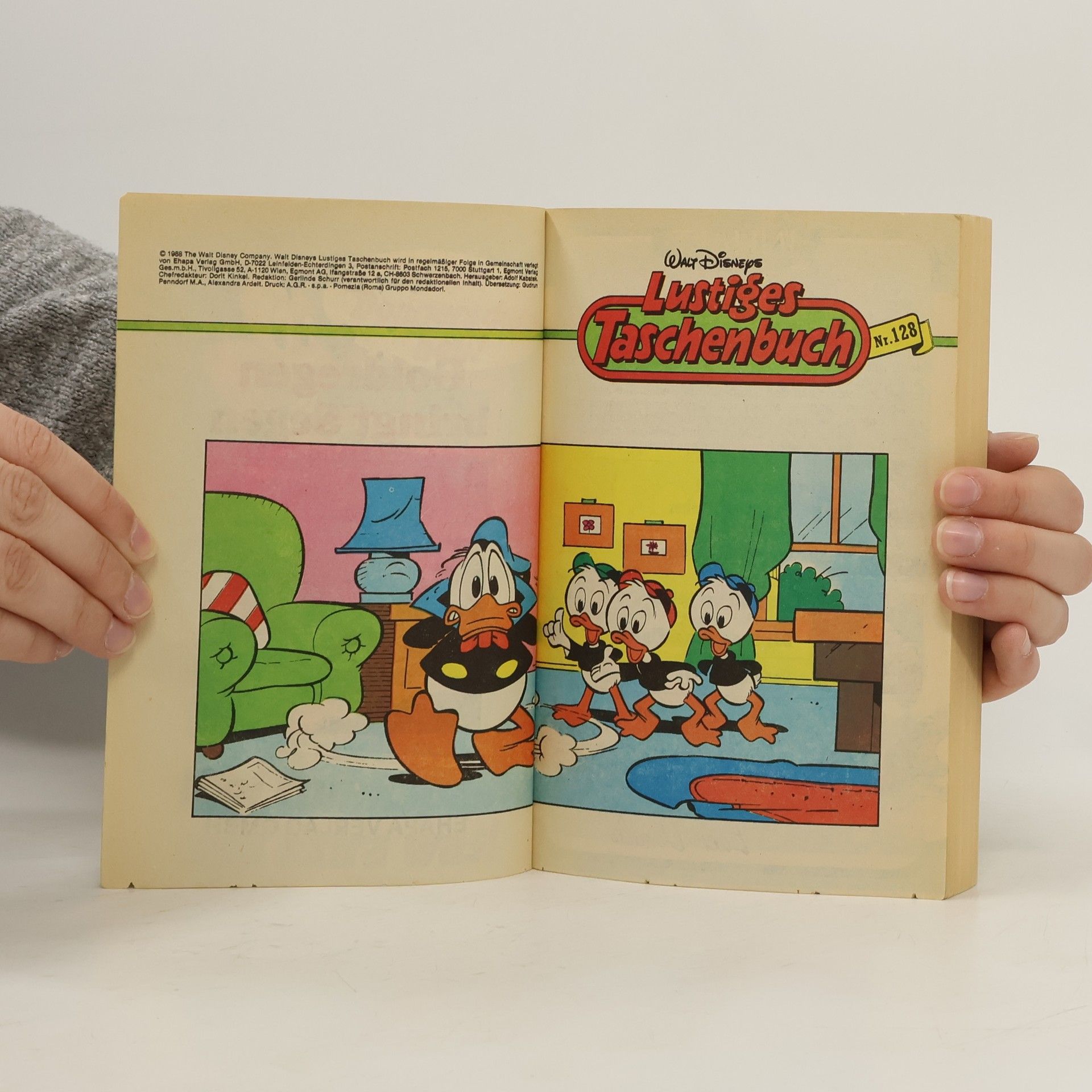 Walt Disney Lustiges Taschenbuch 128. Goldregen bringt Segen