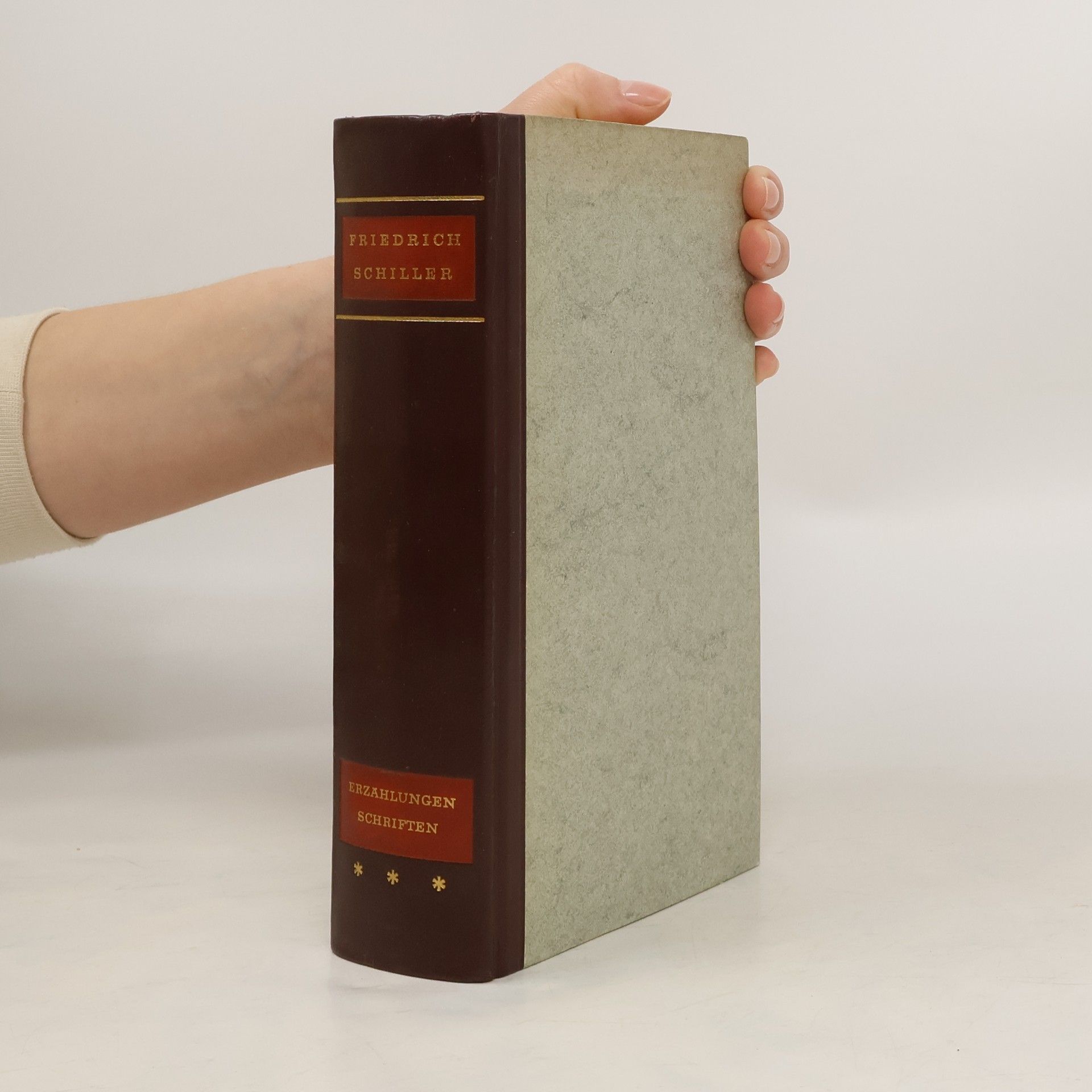 Friedrich Schiller Erzahlungen Schriften