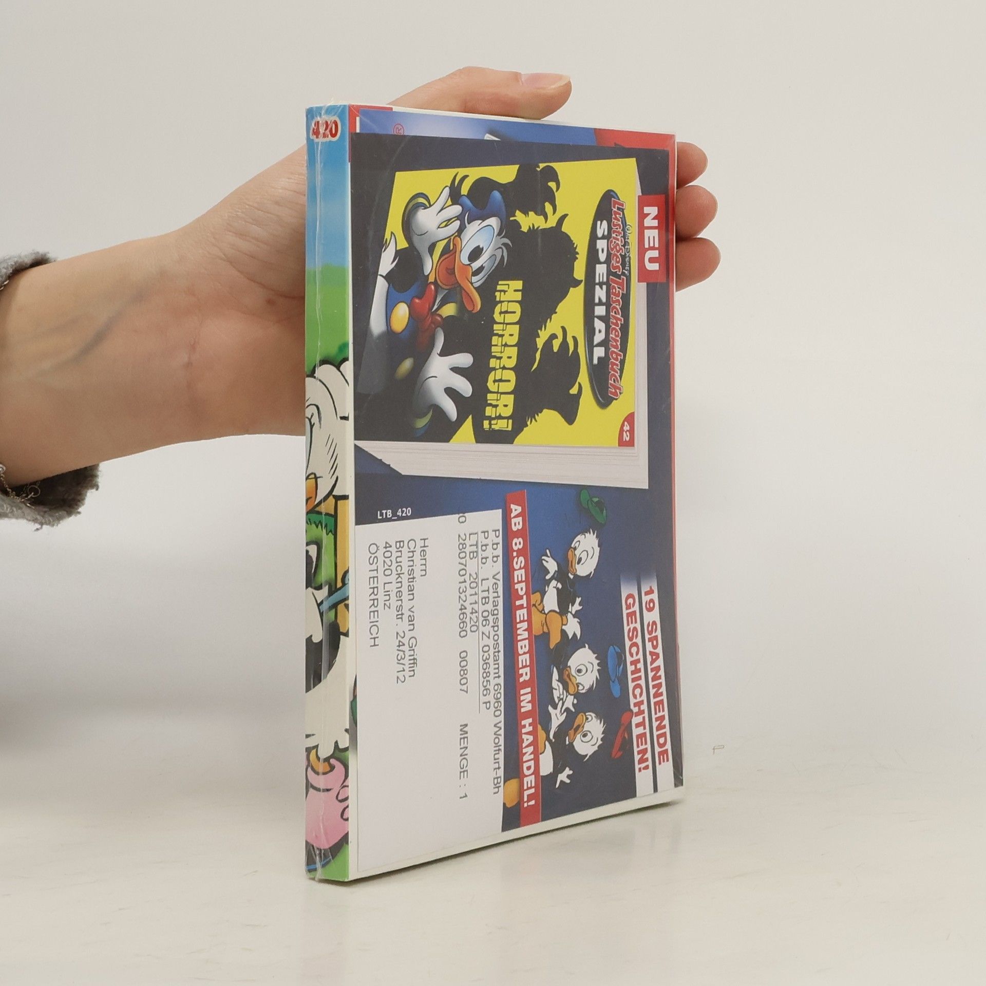 Walt Disney WALT Lustiges Taschenbuch 420. Rivalen für immer