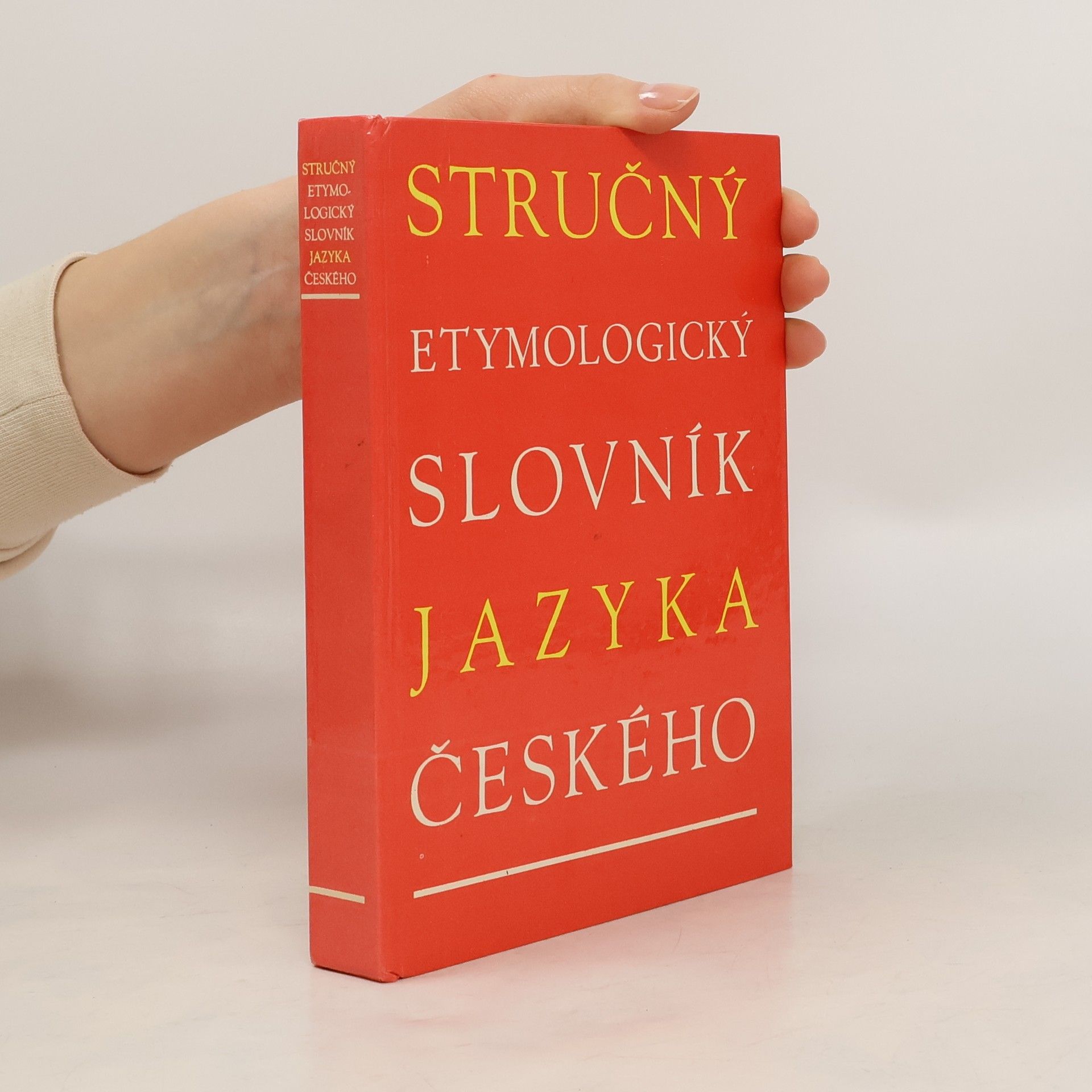 Josef Holub Stručný etymologický slovník jazyka českého
