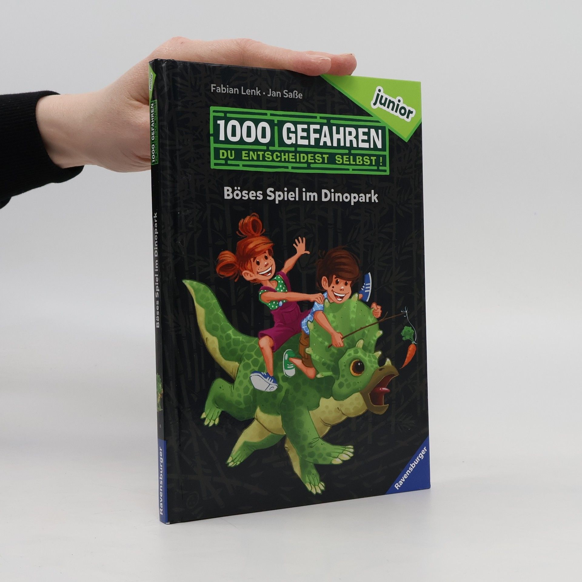 Fabian Lenk 1000 Gefahren junior. Böses Spiel im Dinopark
