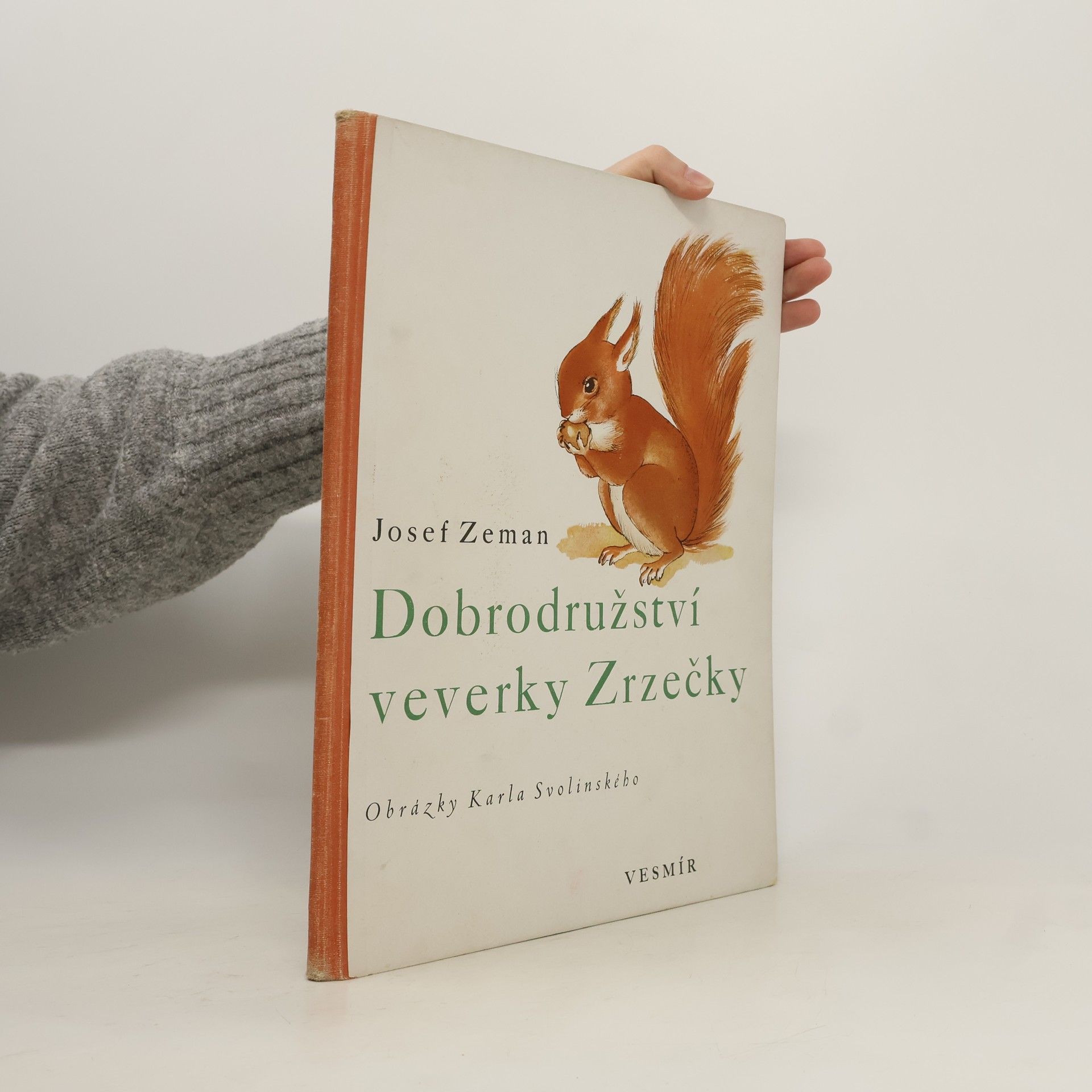 Josef Zeman Dobrodružství veverky Zrzečky