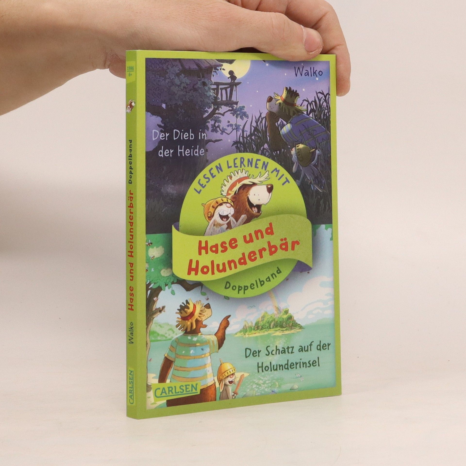 Walko Hase und Holunderbär: Doppelband zum Lesenlernen - Hase und Holunderbär: Der Schatz auf der Holunderinsel / Der Dieb in der Heid