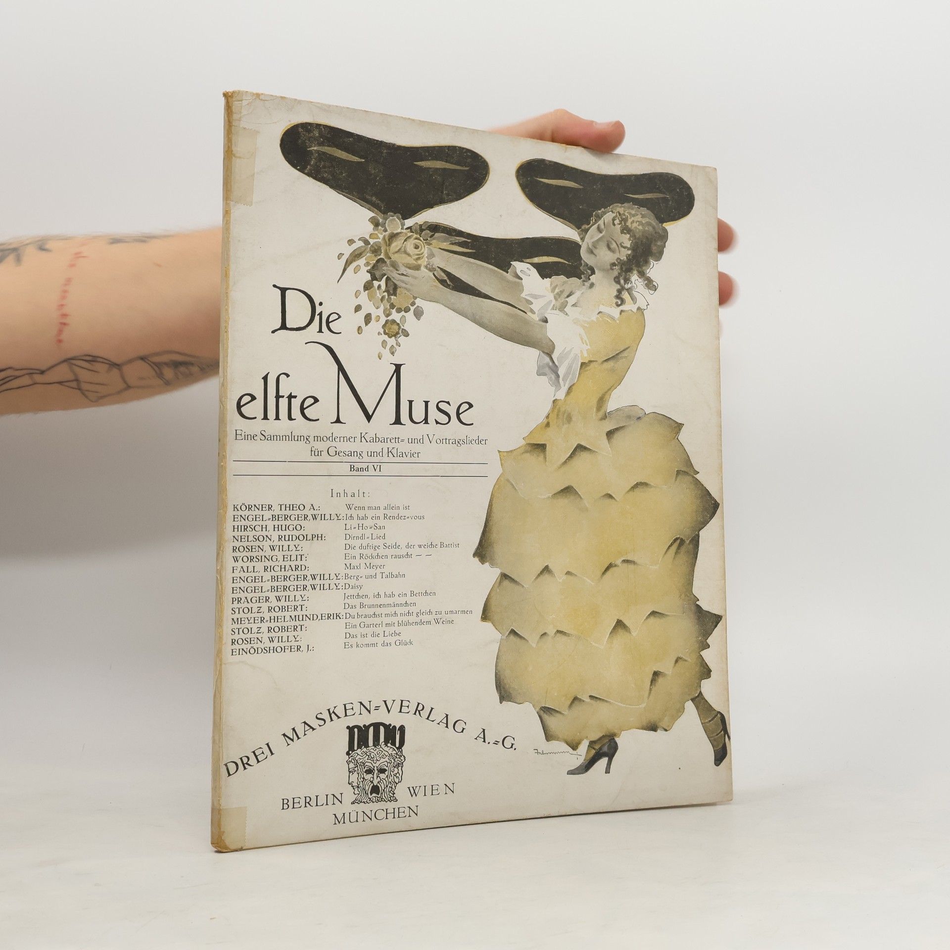 Auteurscollectief Die elfte Muse. Eine Sammlung moderner Kabarett und Vortragslieder