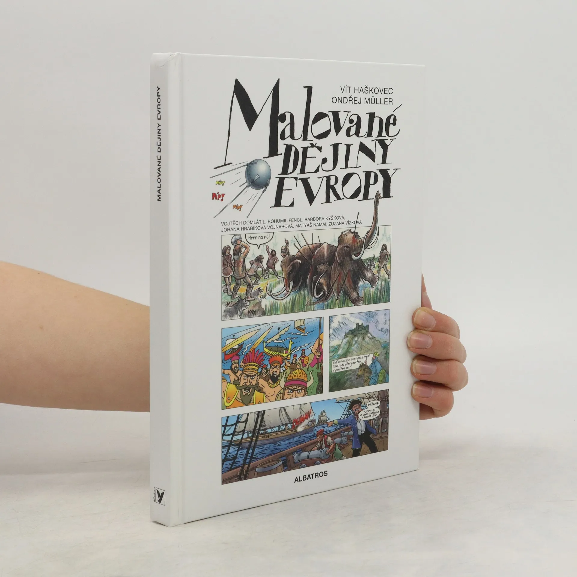 Malované dějiny Evropy | Kniha | Vít Haškovec | CS