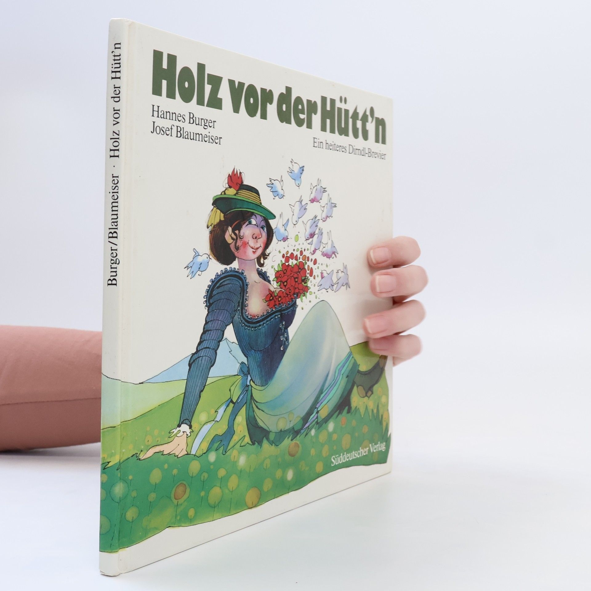Hannes Burger Holz vor der Hütt'n