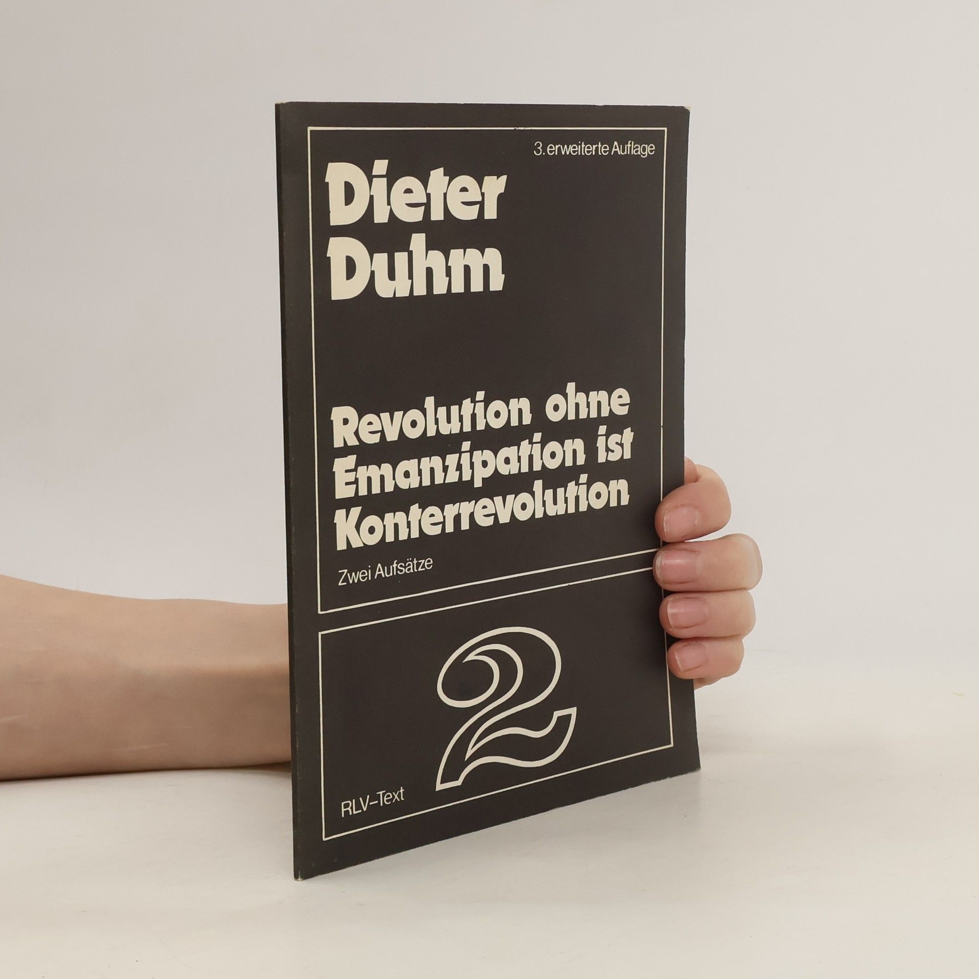 Dieter Duhm Revolution ohne Emanzipation ist Konterrevolution