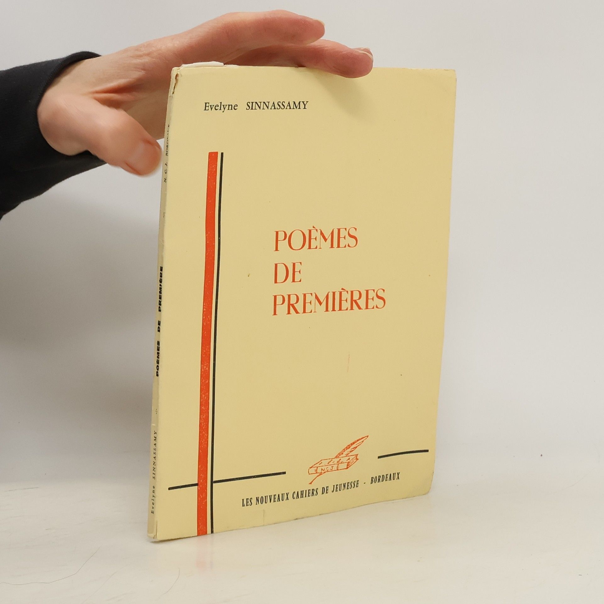 Evelyne Sinnassamy Poèmes de premières