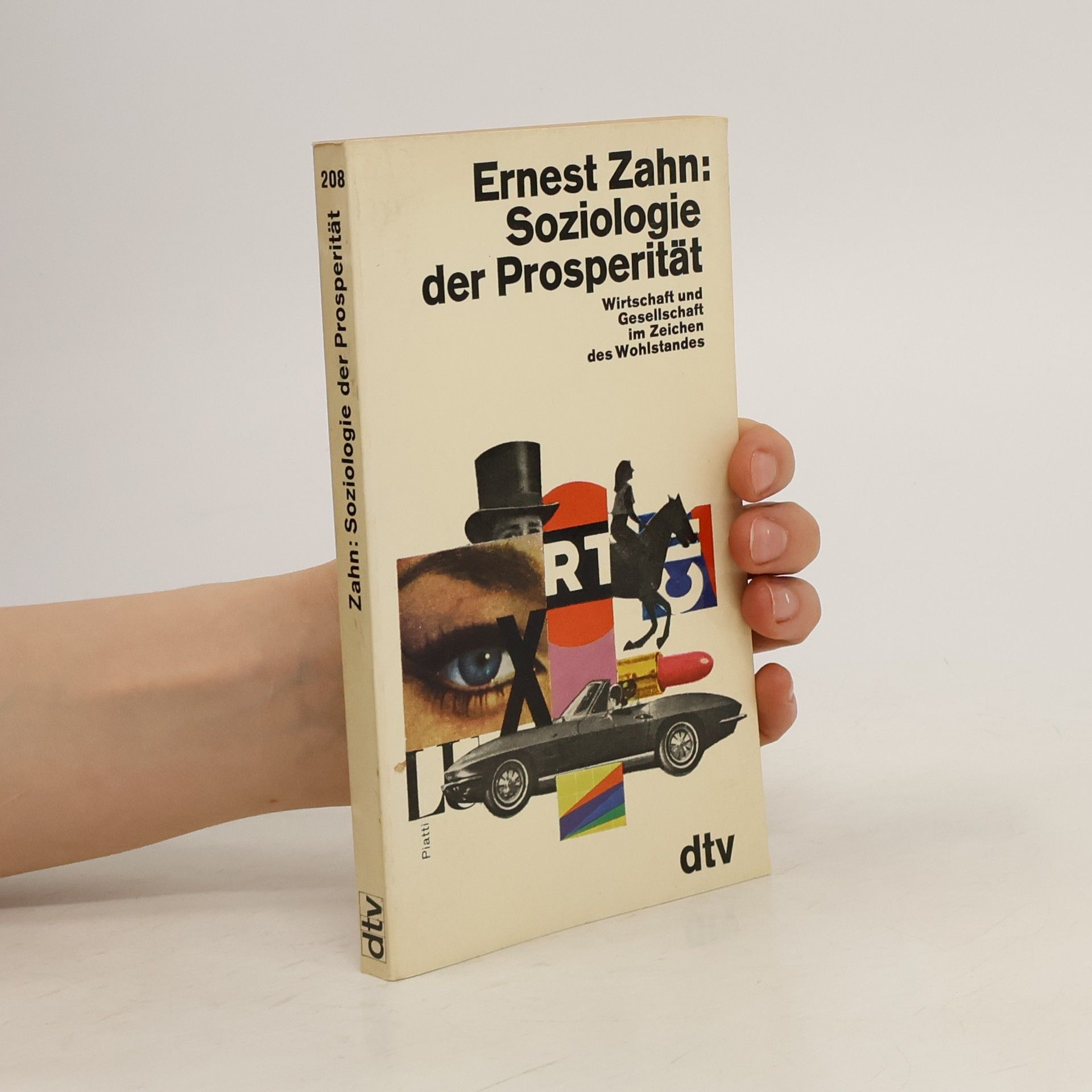 Ernest Zahn Soziologie der Prosperität