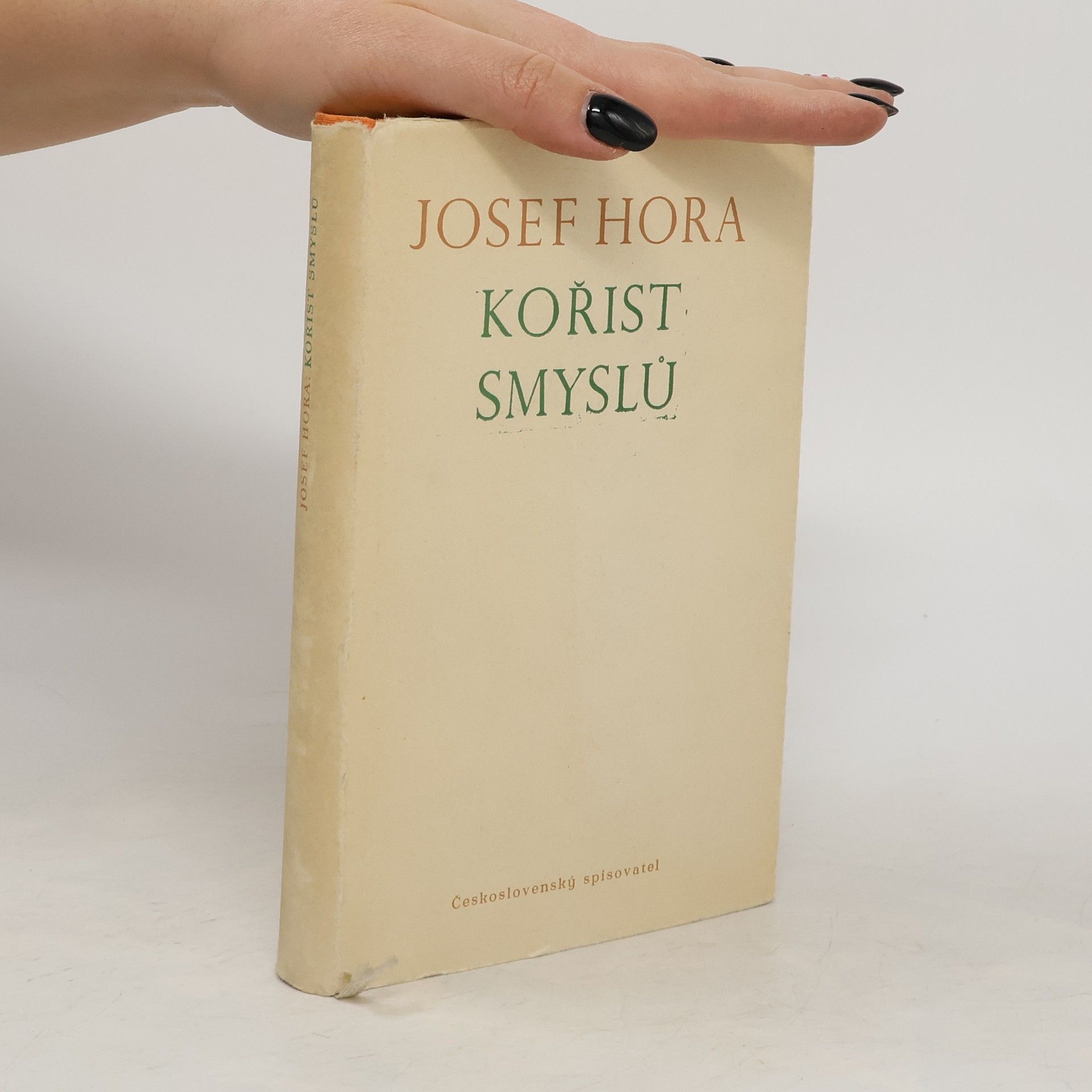 Josef Hora Kořist smyslů