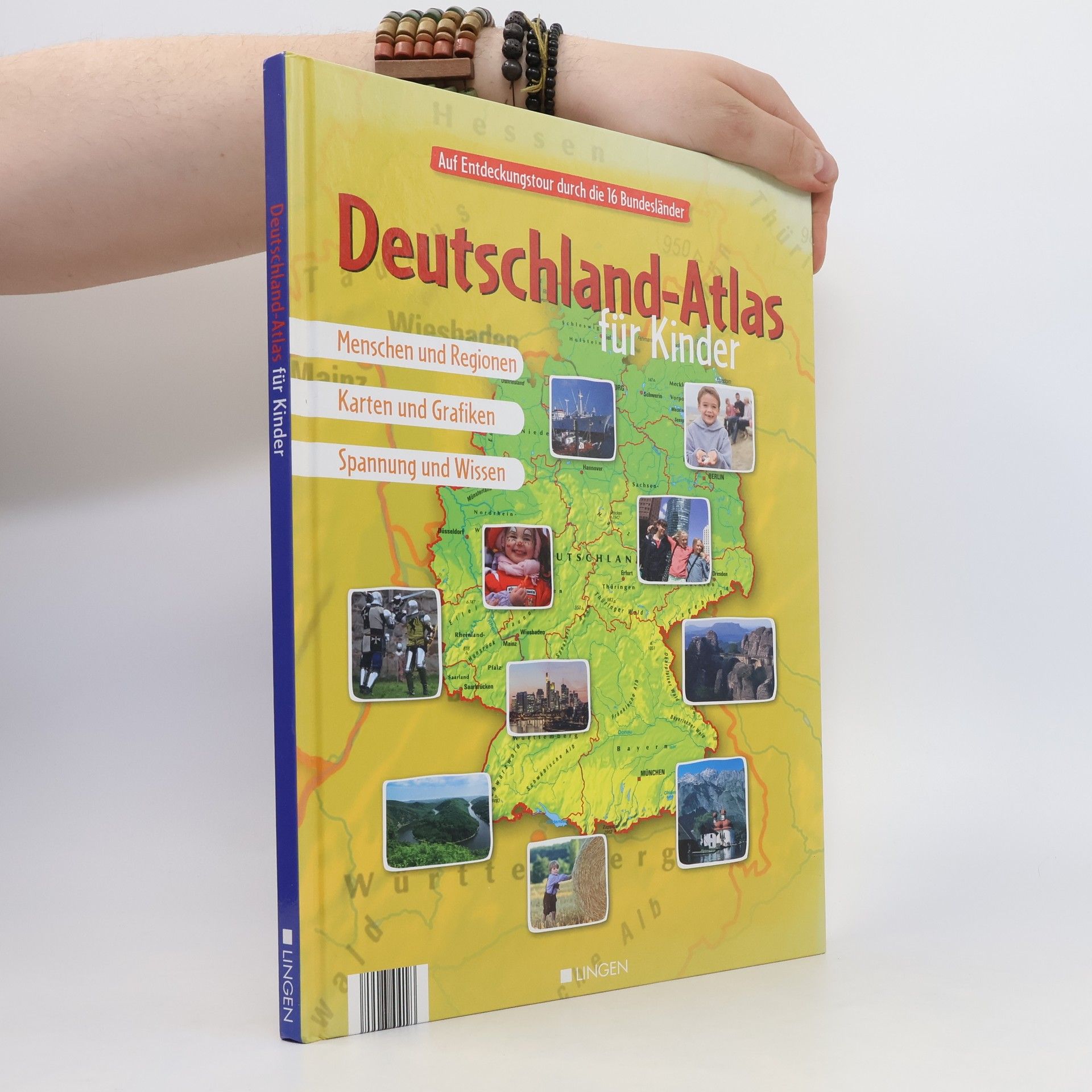Autores varios Deutschen- Atlas für Kinder