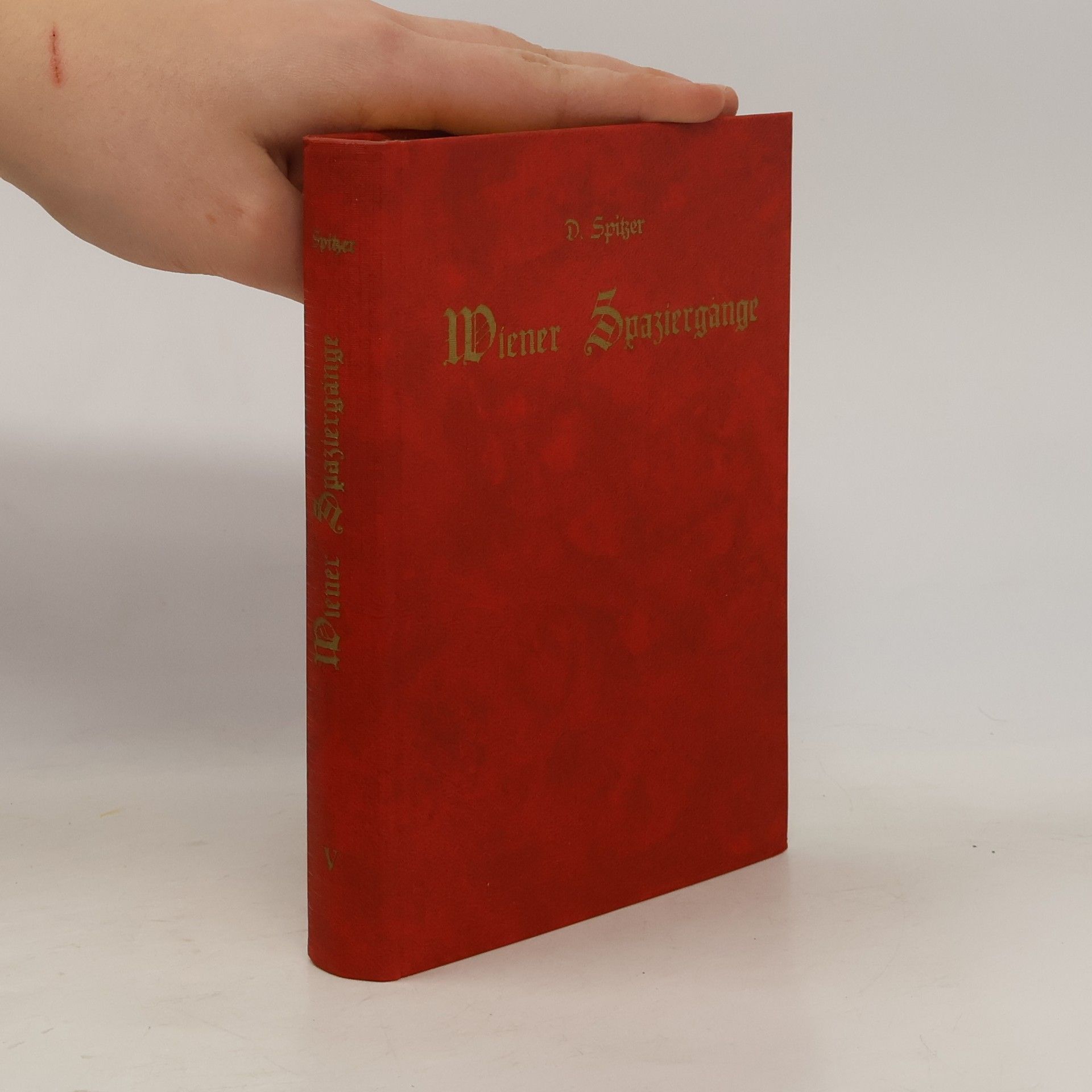 Daniel Spitzer Wiener Spaziergänge. Fünfte Sammlung