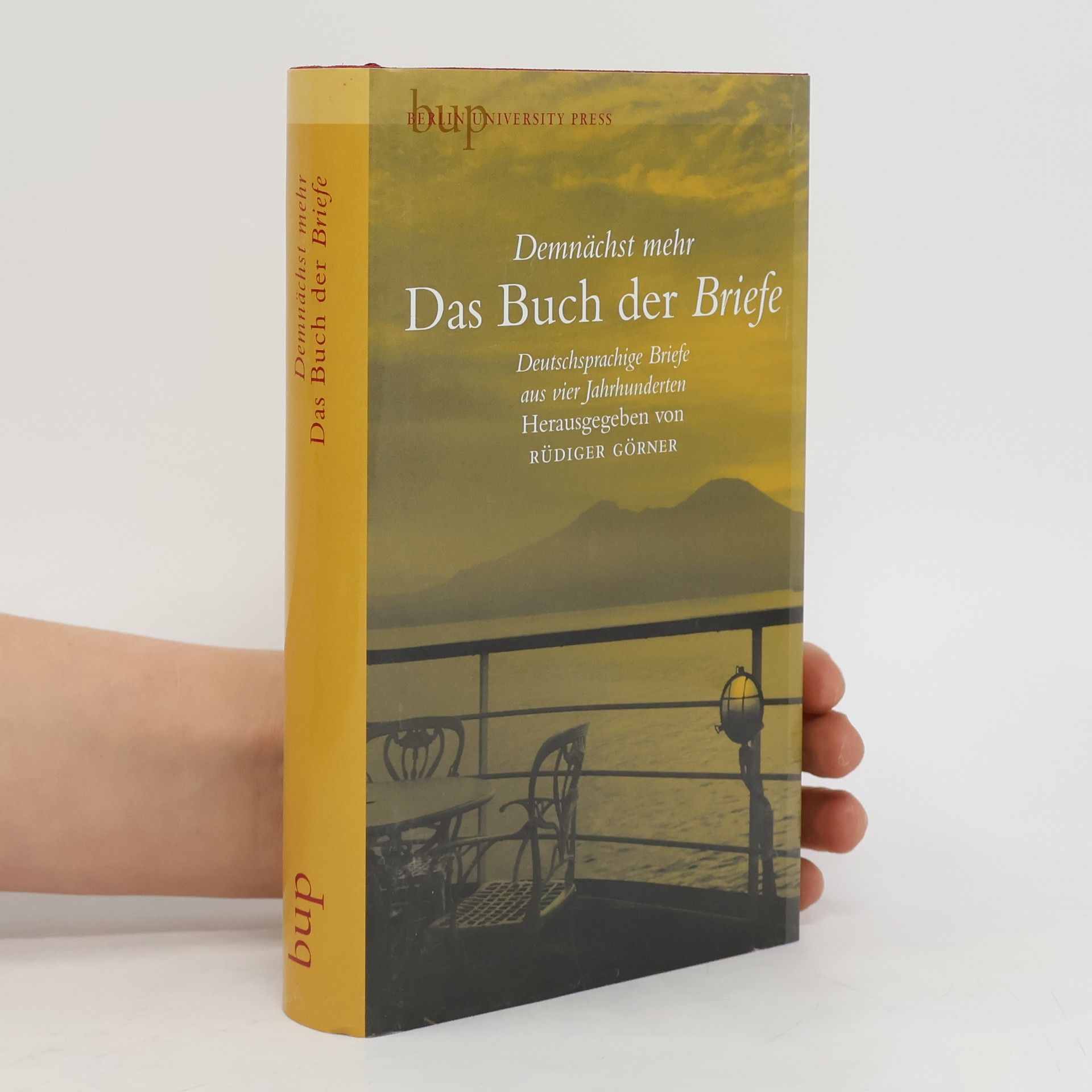 Rüdiger Görner Demnächst mehr - das Buch der Briefe