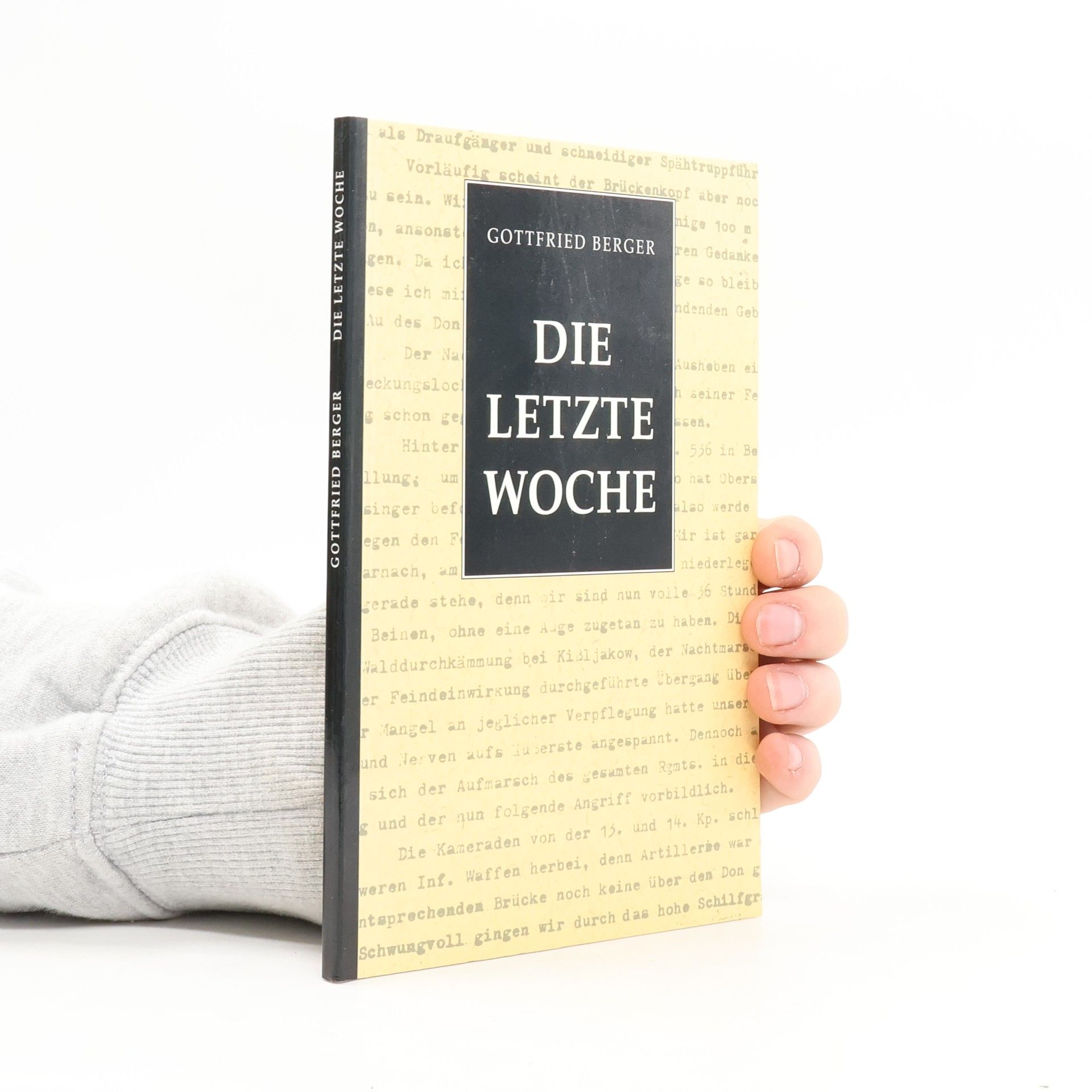 Gottfried Berger Die letzte Woche