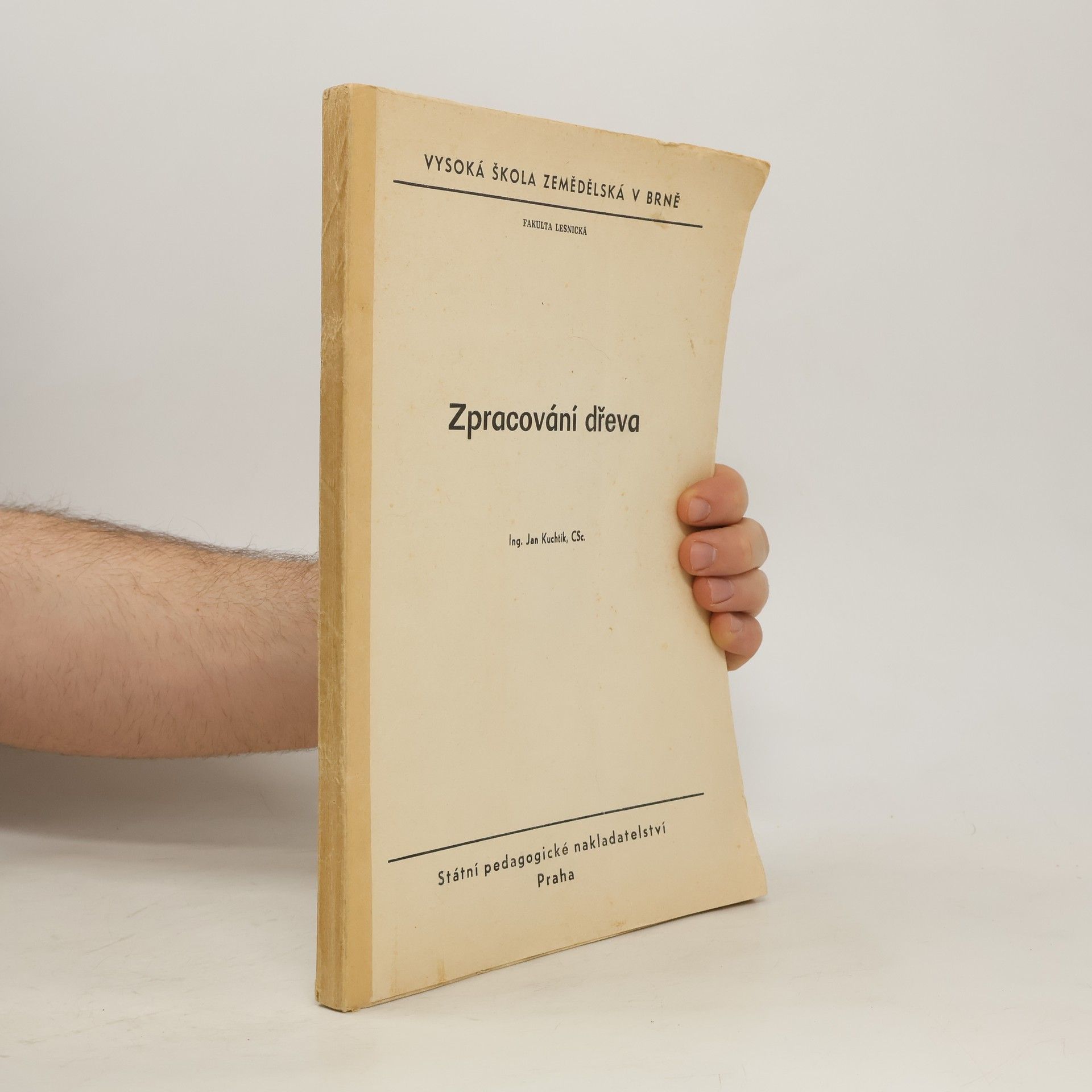 Jan Kuchtík Zpracování dřeva
