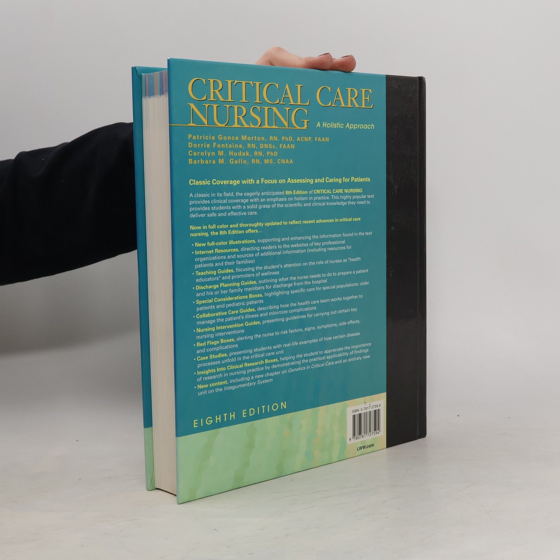 Patricia Gonce Morton Critical Care Nursing