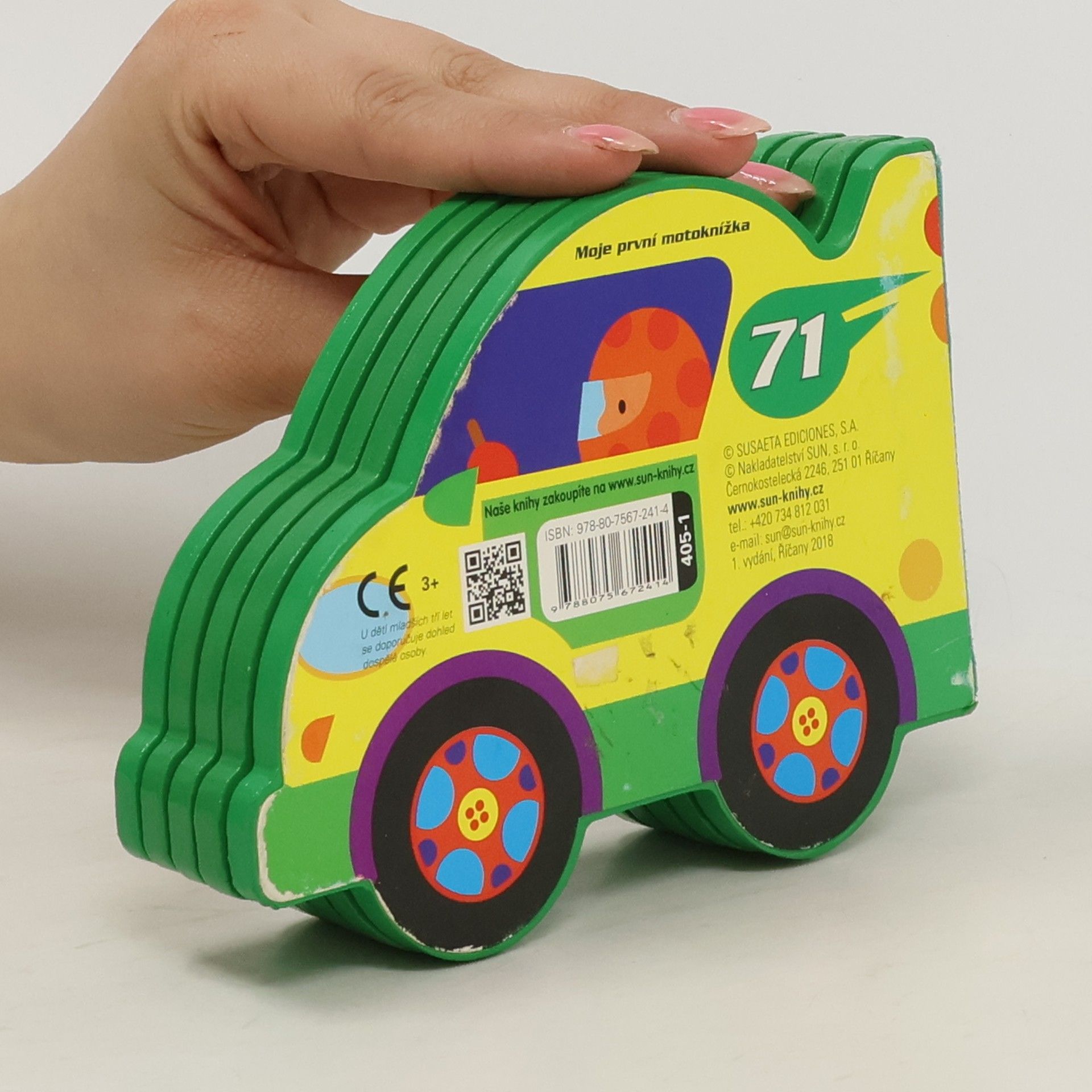 Collectif d'auteurs Motorky a auta - Moje první motoknížka