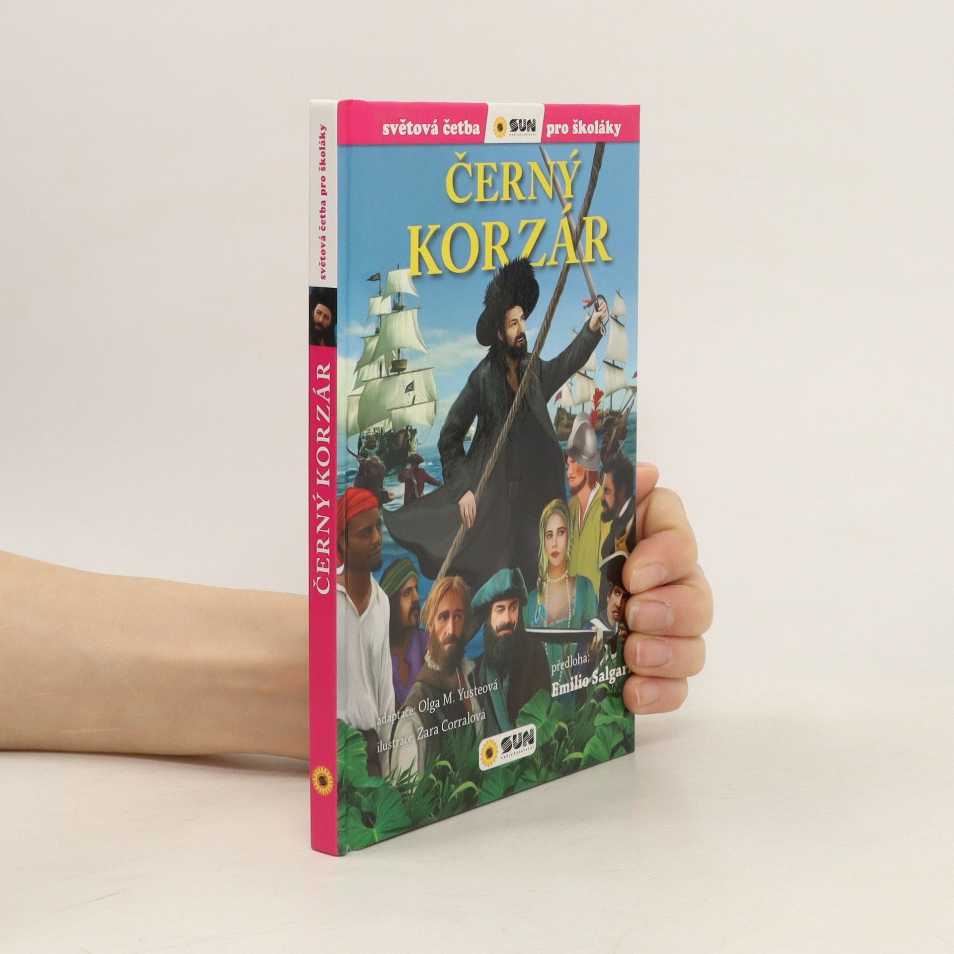 Emilio Salgari Černý korzár - Světová četba pro školáky