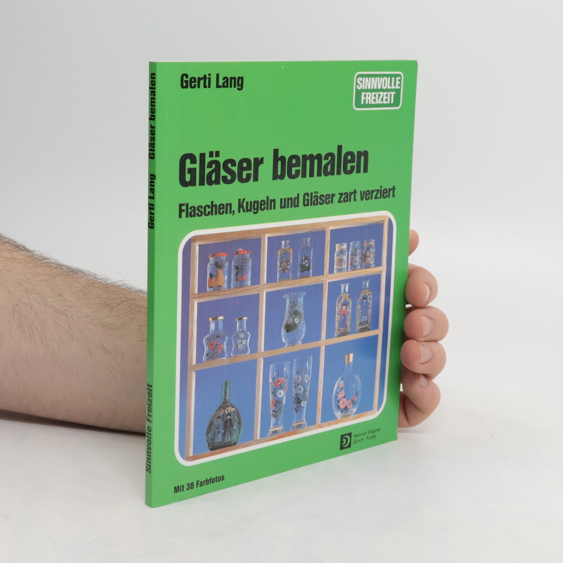 Gerti Lang Gläser bemalen