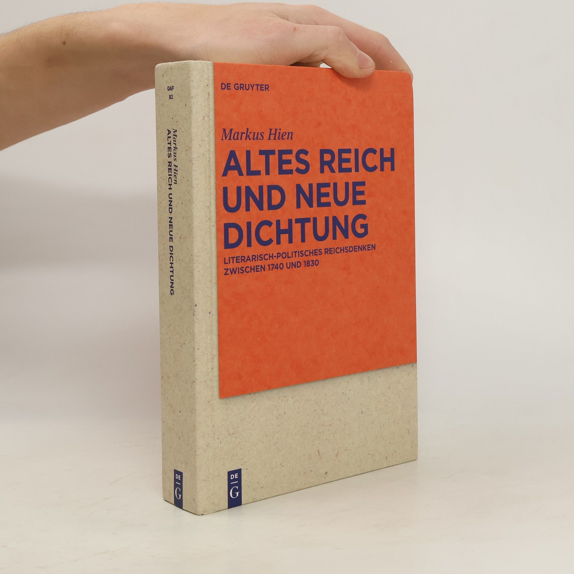 Markus Hien Altes Reich und Neue Dichtung