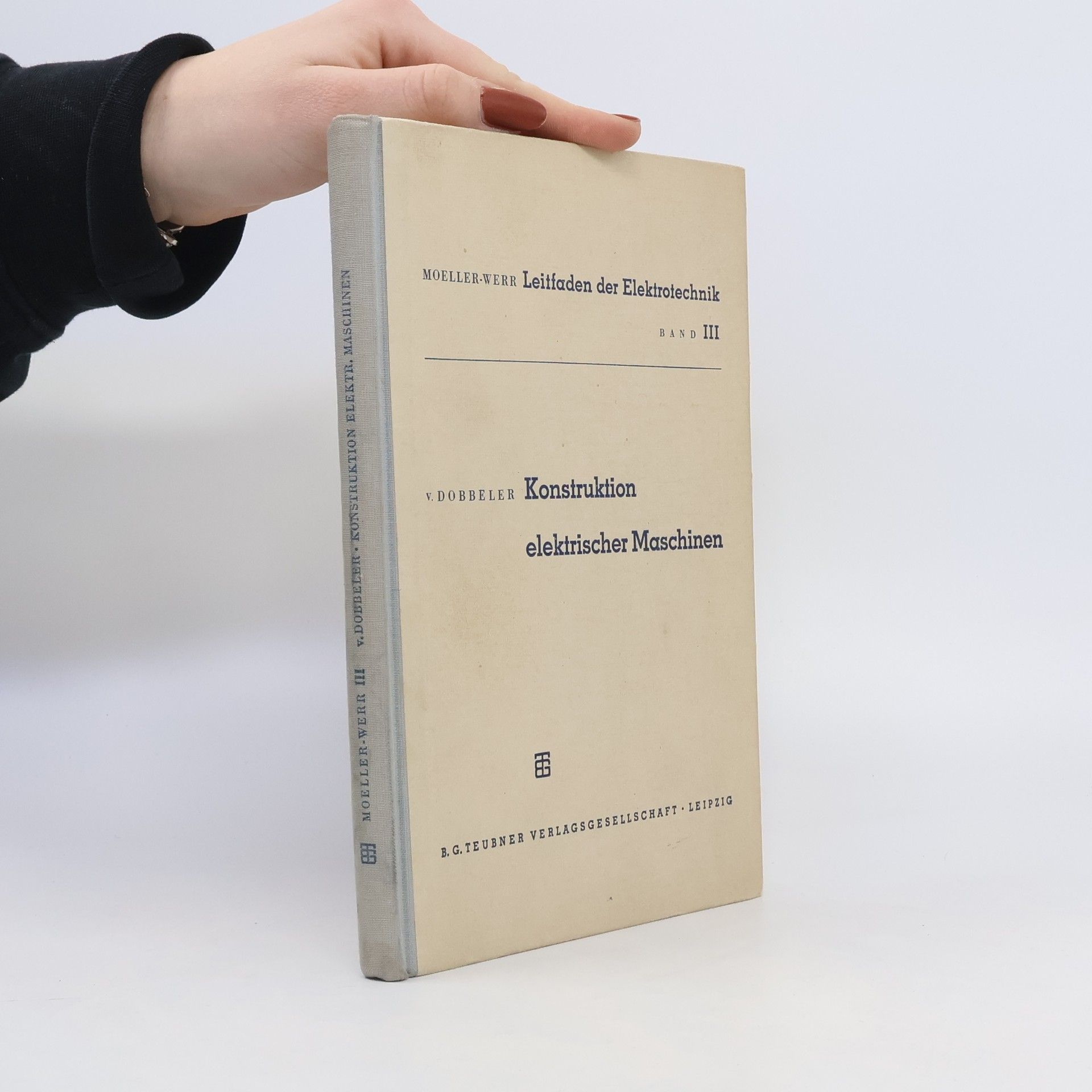 Eugen Wiedemann Konstruktion elektrischer Maschinen